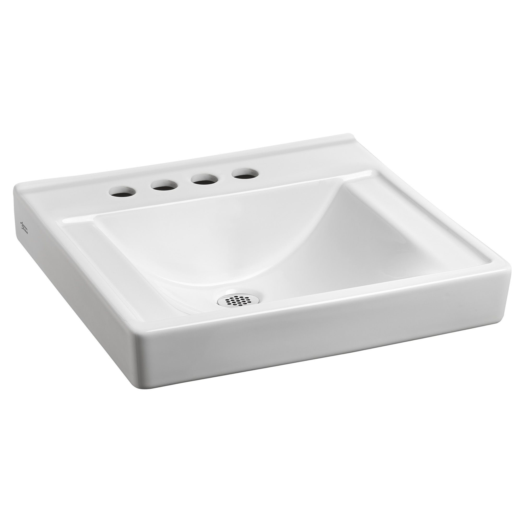 Decorum™ Wall-Hung EverClean™ Sink With 4-Inch Centerset and Extra Left-Hand Hole