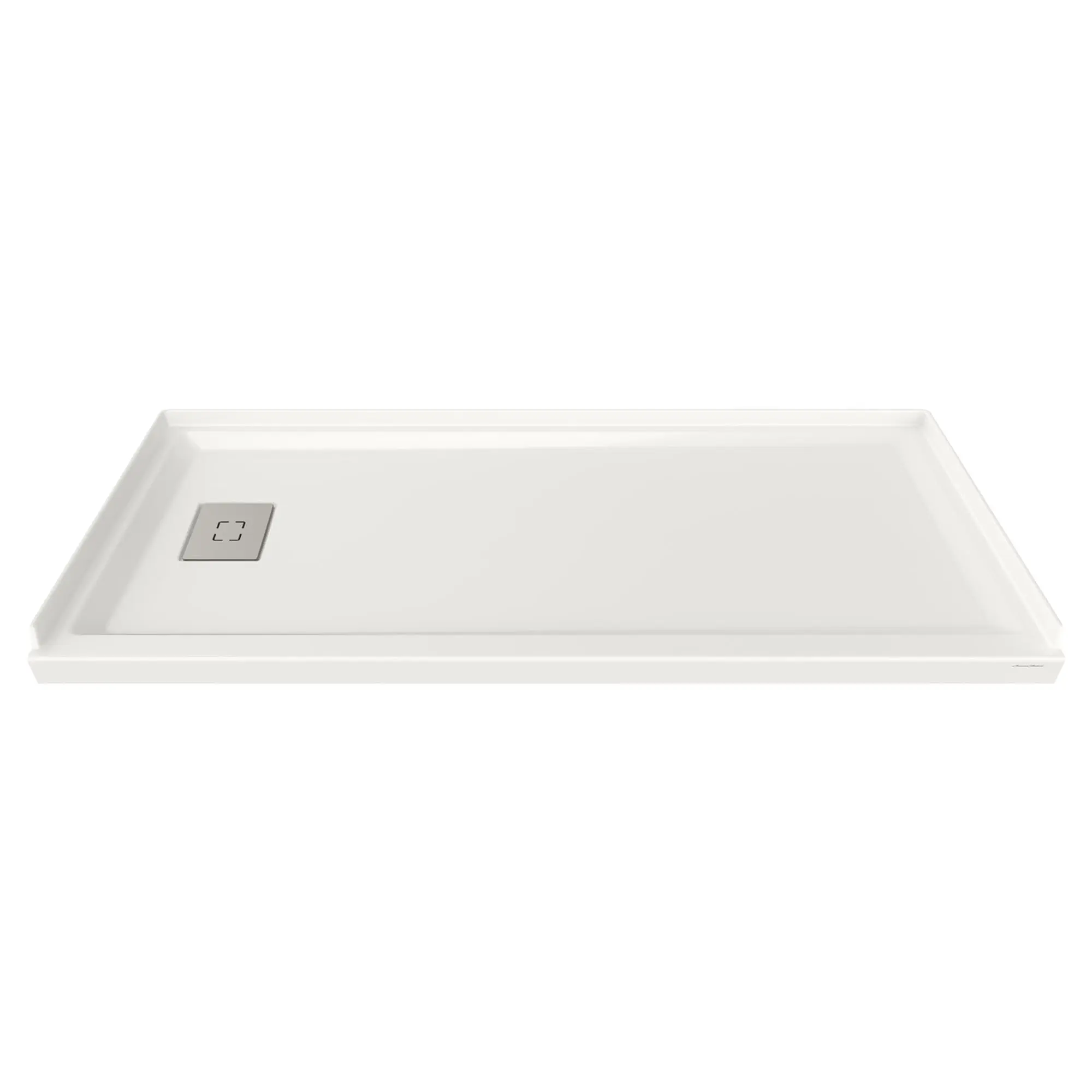 Studio 60 x 30-Inch Single Threshold Shower Base With Left-Hand Outlet