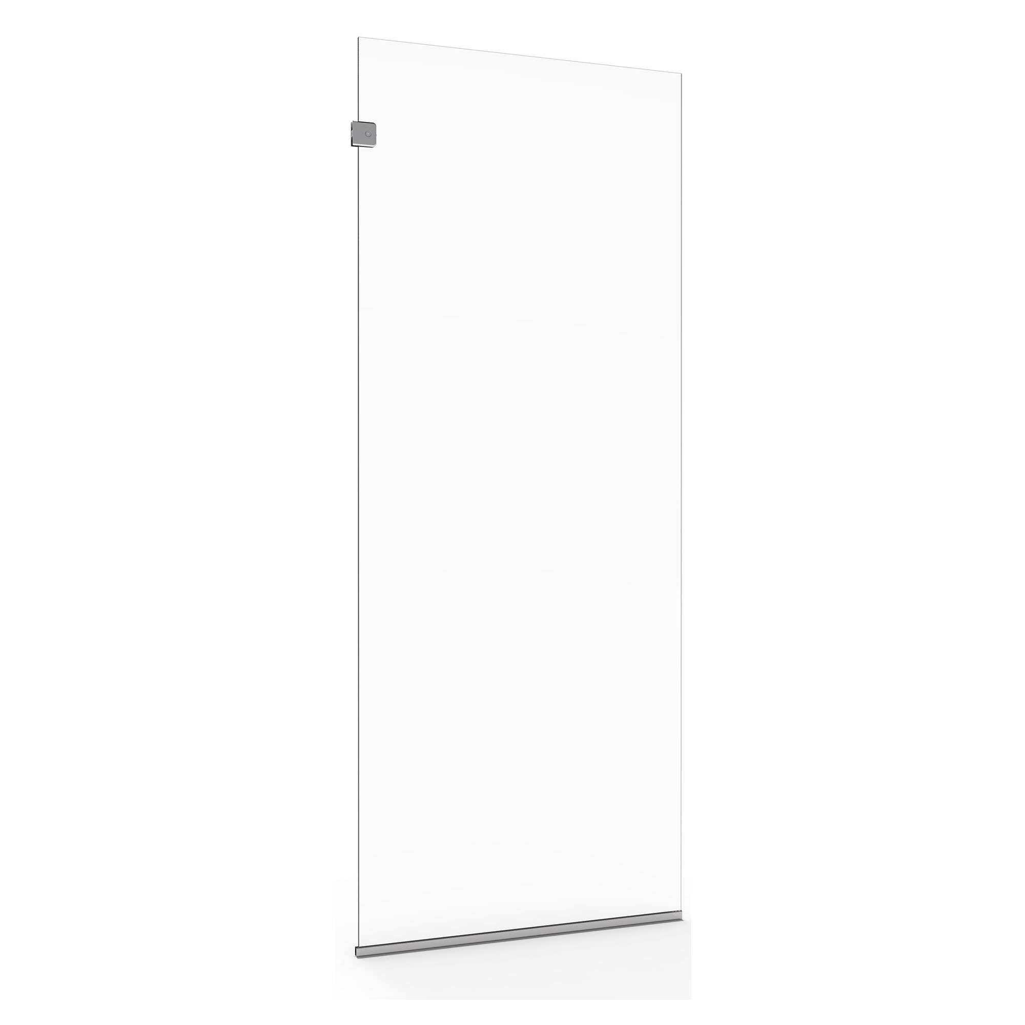 30 x 76-Inch Height Frameless Shower Screen