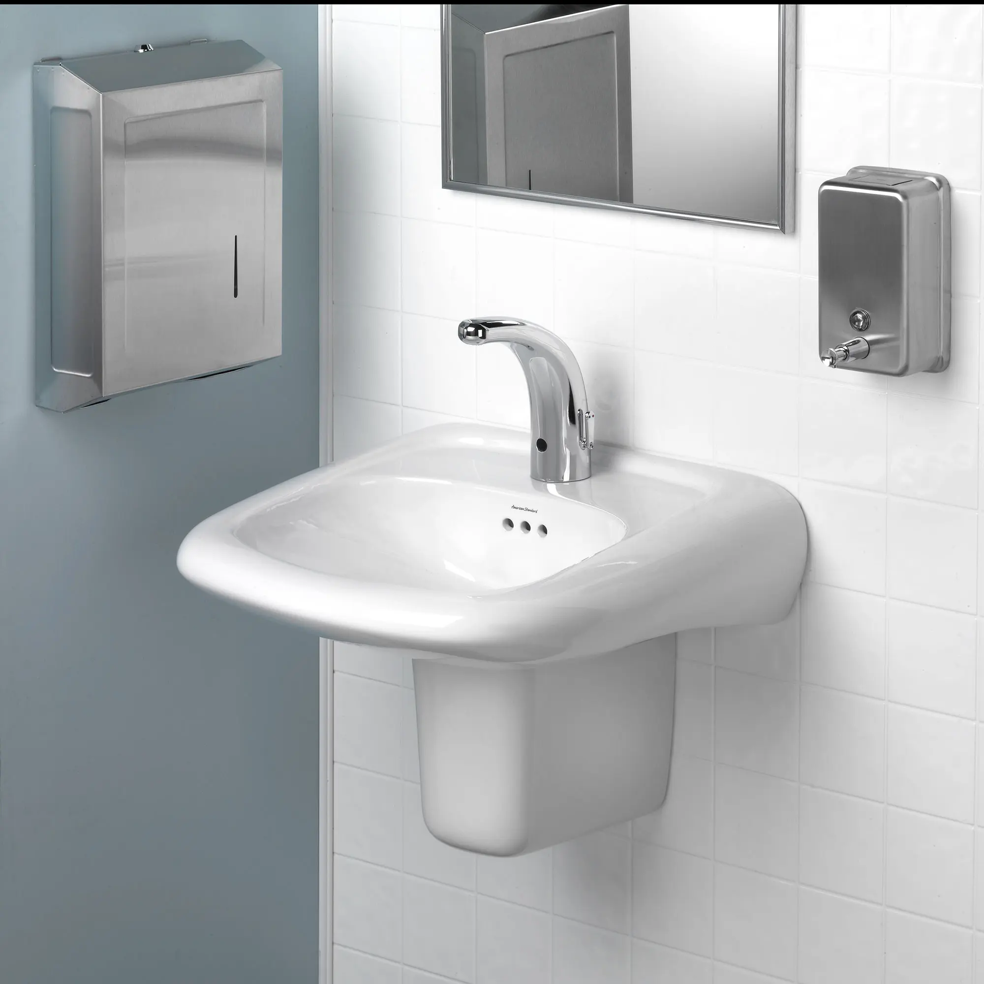 Murro® Wall-Hung EverClean® Sink With Center Hole Only