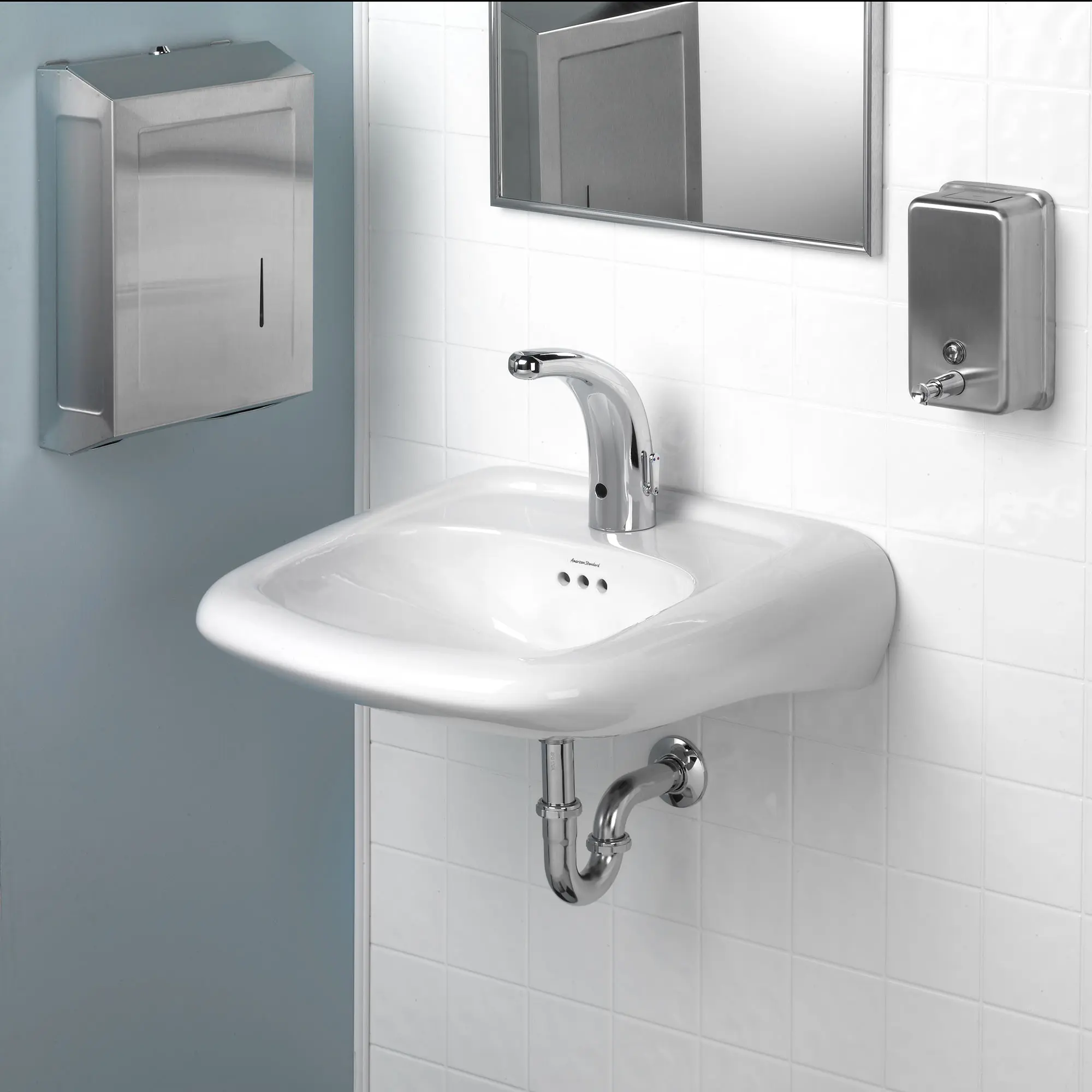 Murro® Wall-Hung EverClean® Sink With Center Hole Only