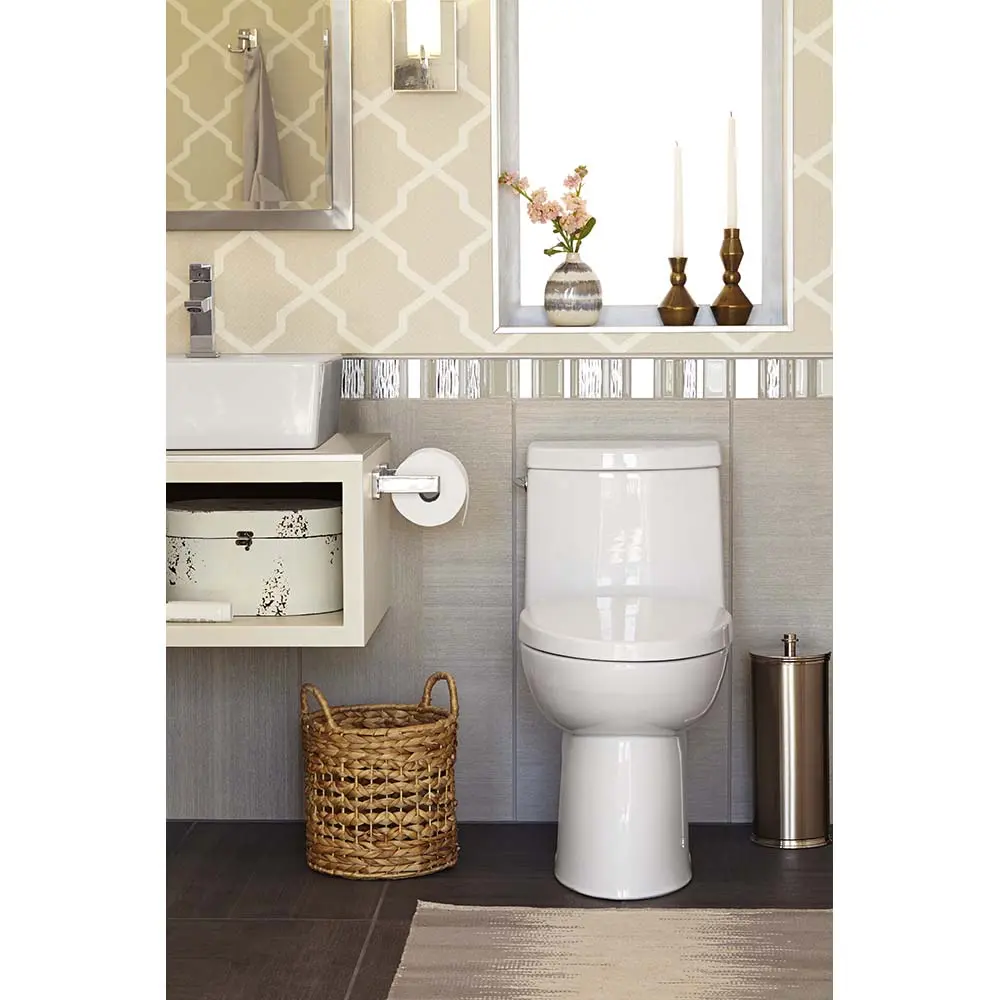 Loft® One-Piece 1.28 gpf/4.8 Lpf Chair Height Elongated Toilet With Seat