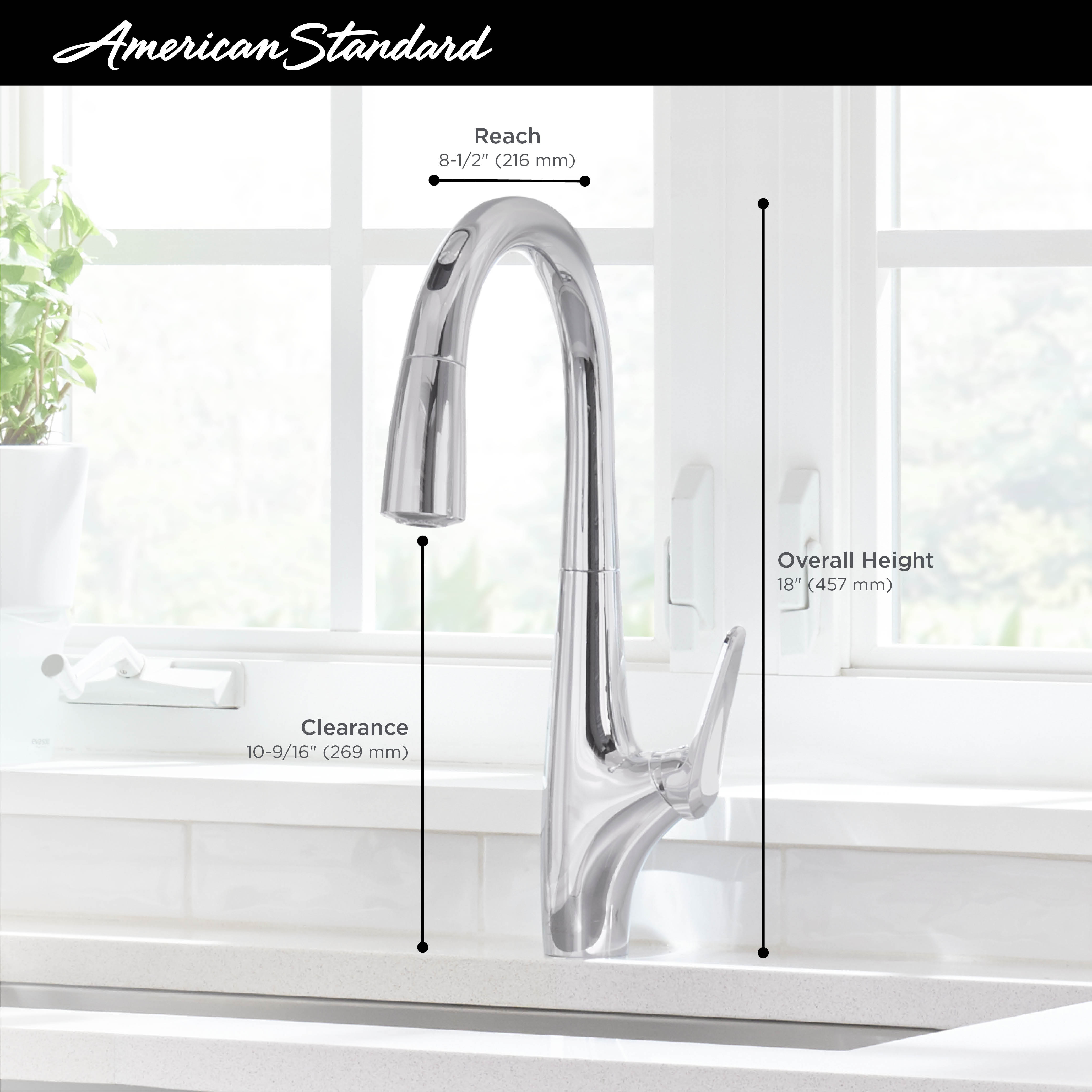 Avery® Touchless Single-Handle Pull-Down Dual Spray Kitchen Faucet 1.5 gpm/5.7 L/min