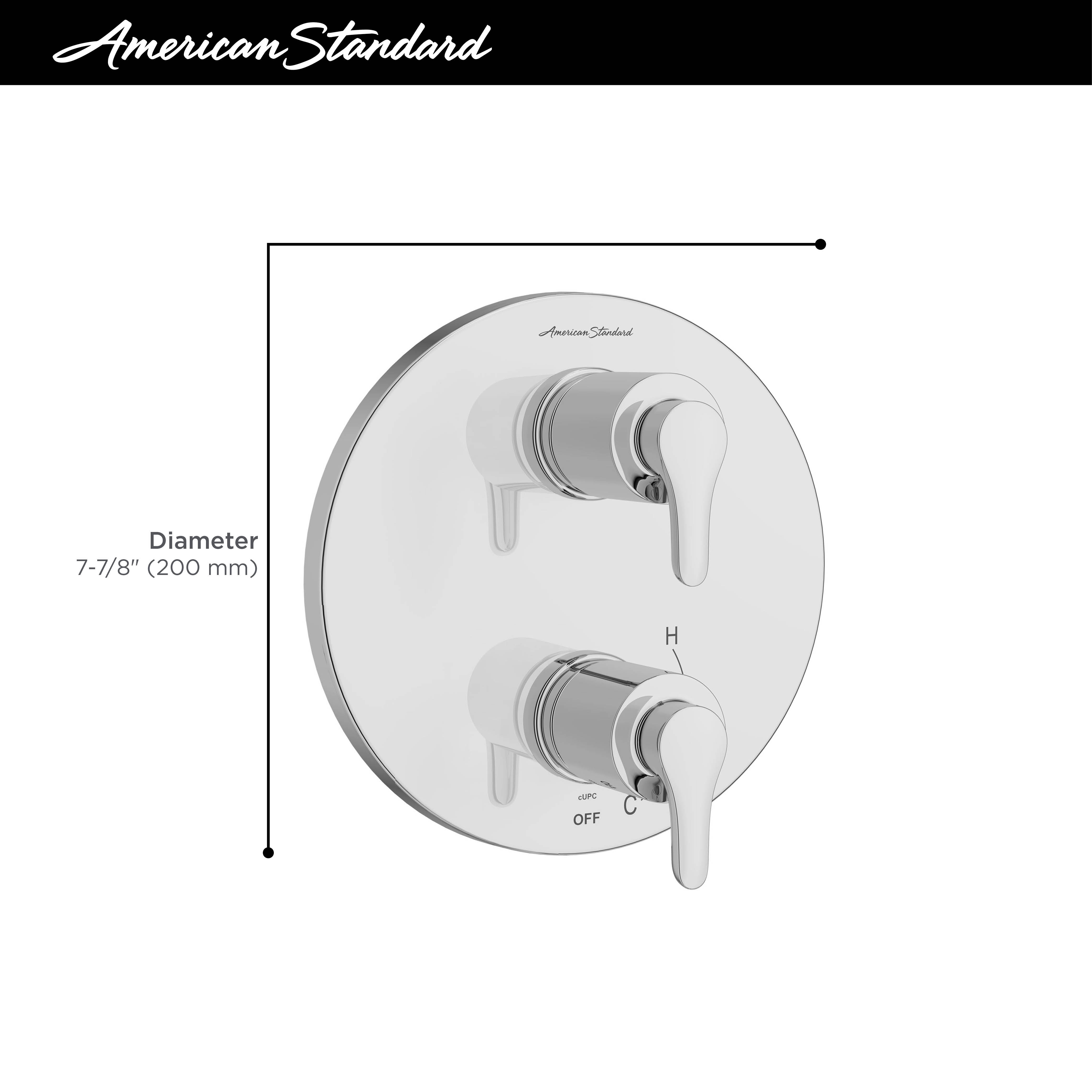 Studio® S 2-Handle Integrated Shower Diverter Trim Only