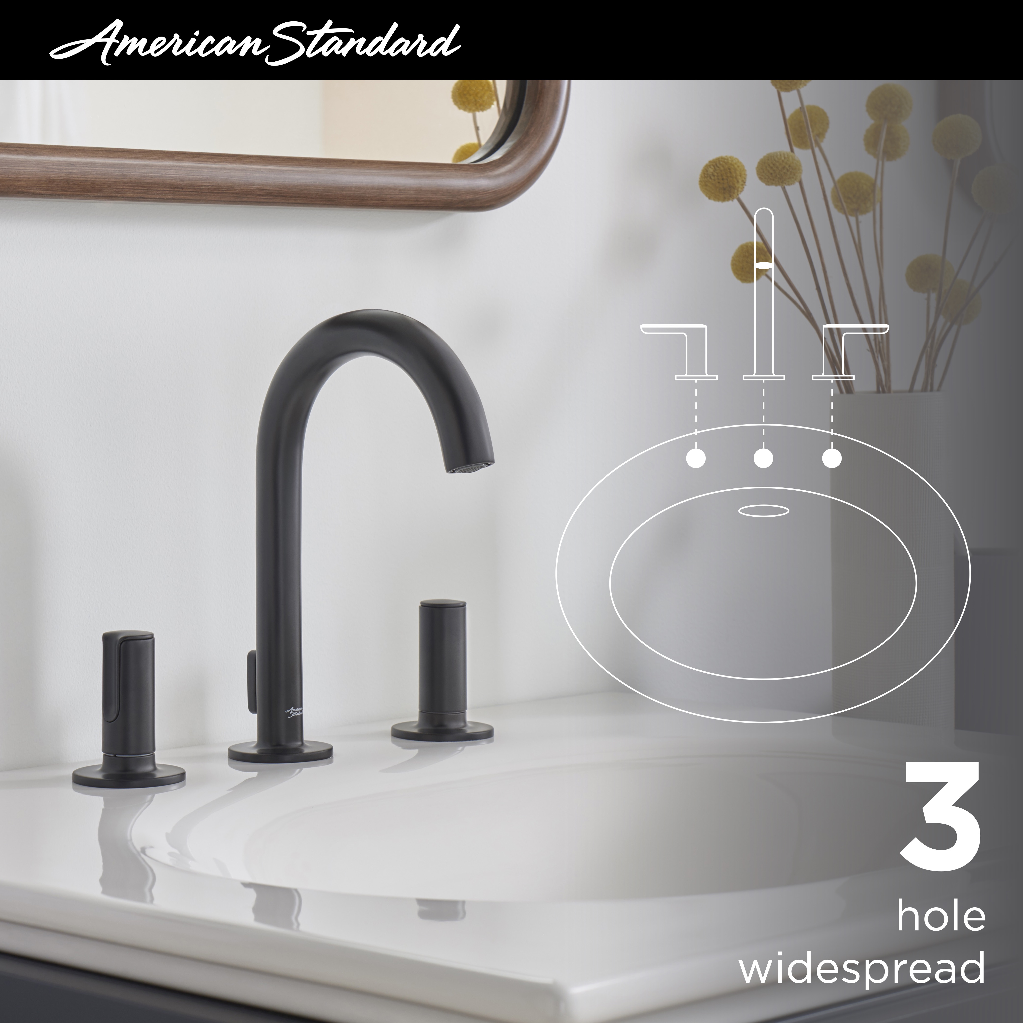 Studio® S 8-Inch Widespread 2-Handle Bathroom Faucet 1.2 gpm/4.5 L/min With