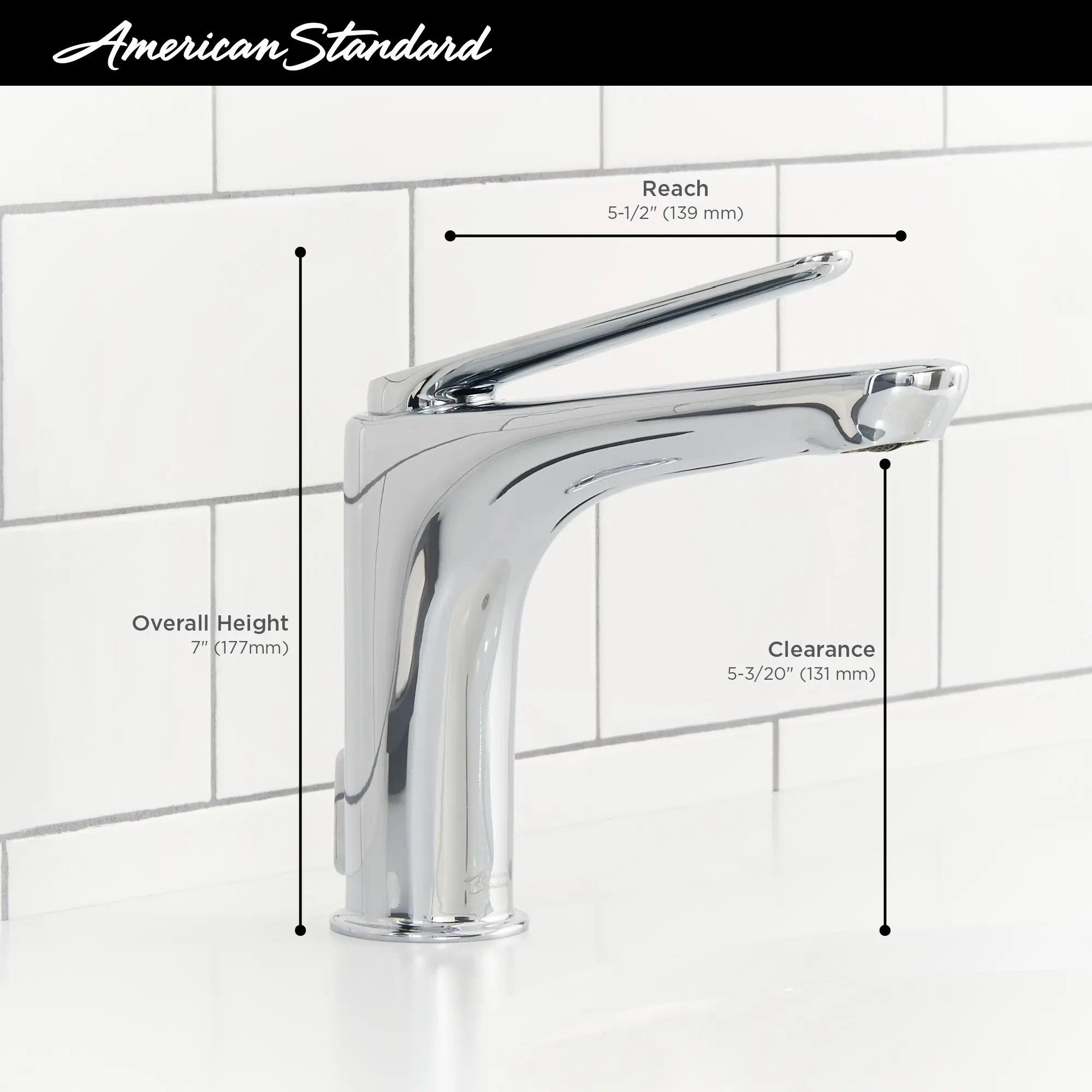 Studio® S Single Hole Single-Handle Bathroom Faucet 1.2 gpm/ 4.5 L/min With Lever Handle