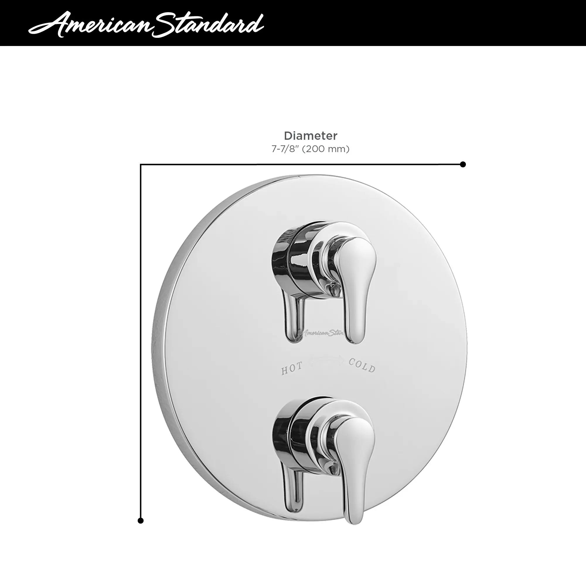 Studio® S 2-Handle Thermostatic Valve Trim Kit