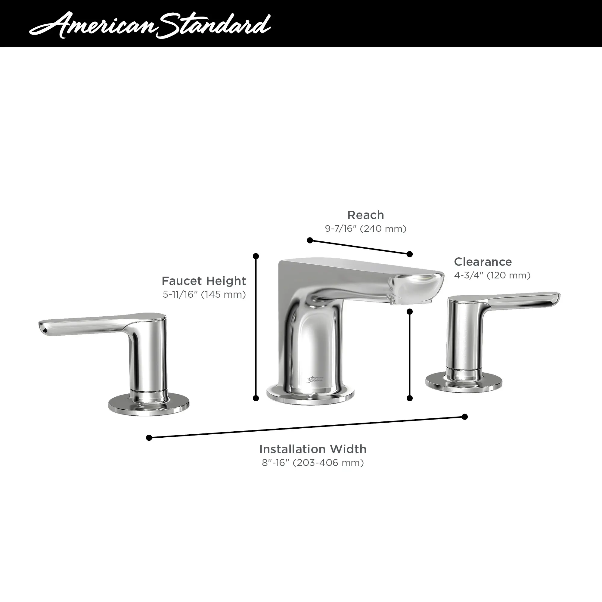 Studio® S Bathtub Faucet With Lever Handles for Flash® Rough-In Valve