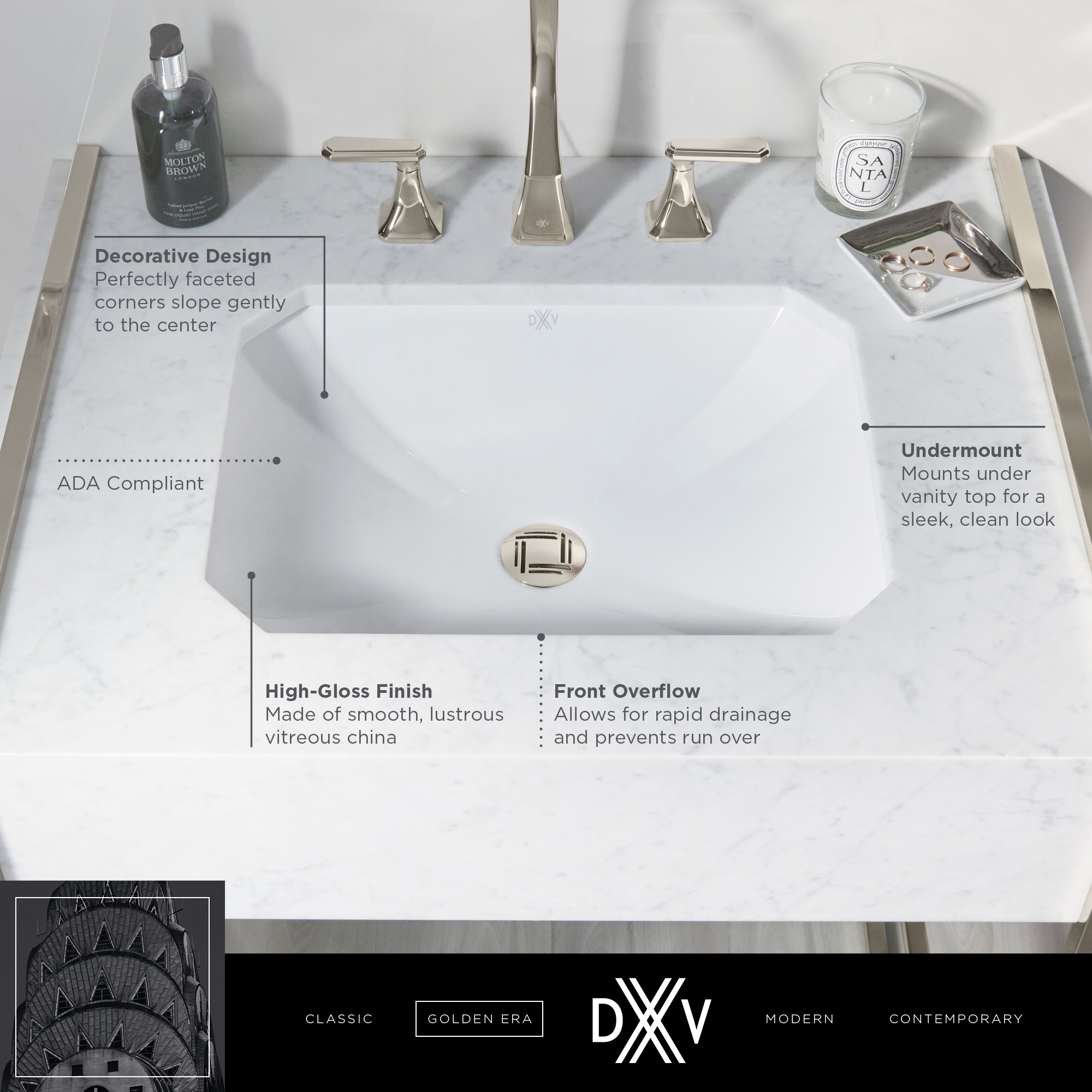 Belshire® Rectangle Sink