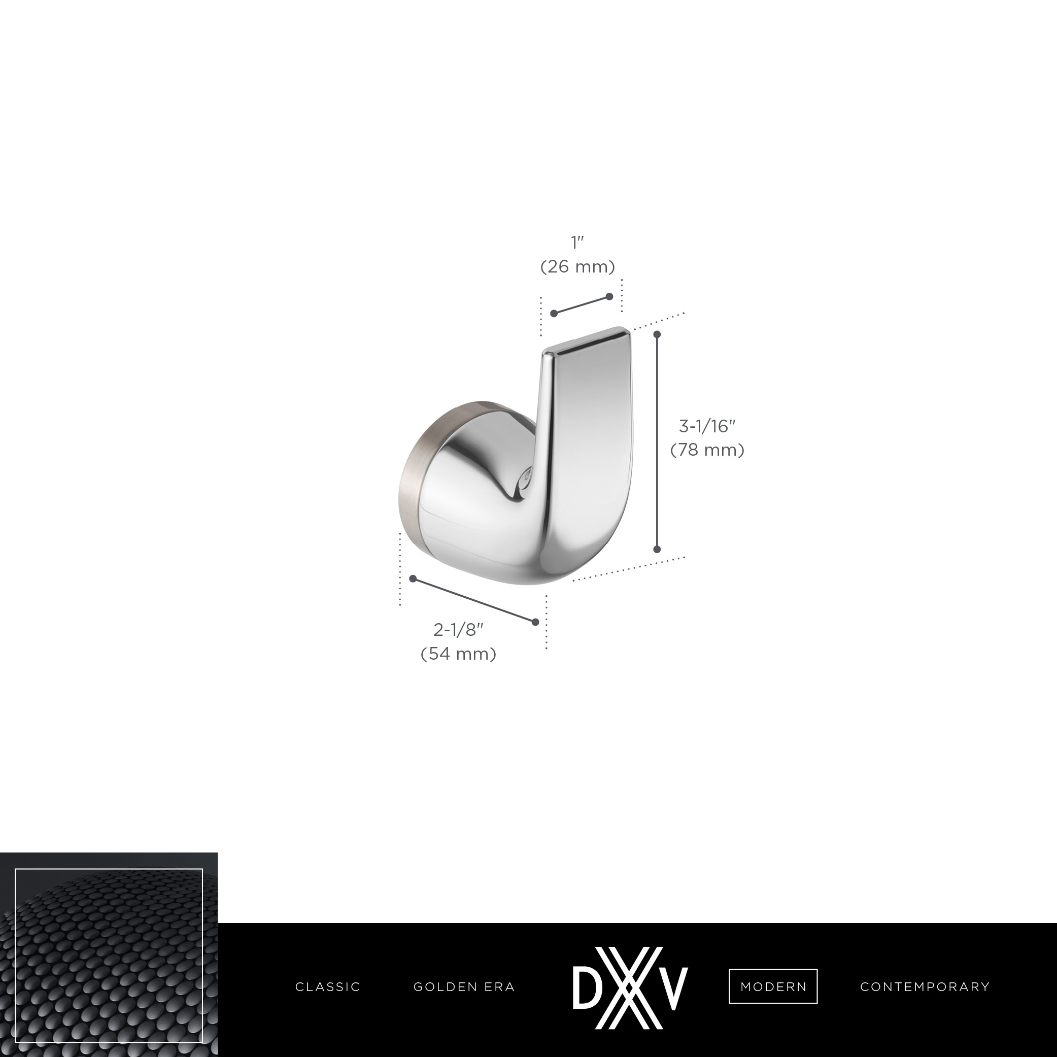 DXV Modulus® Towel Hook