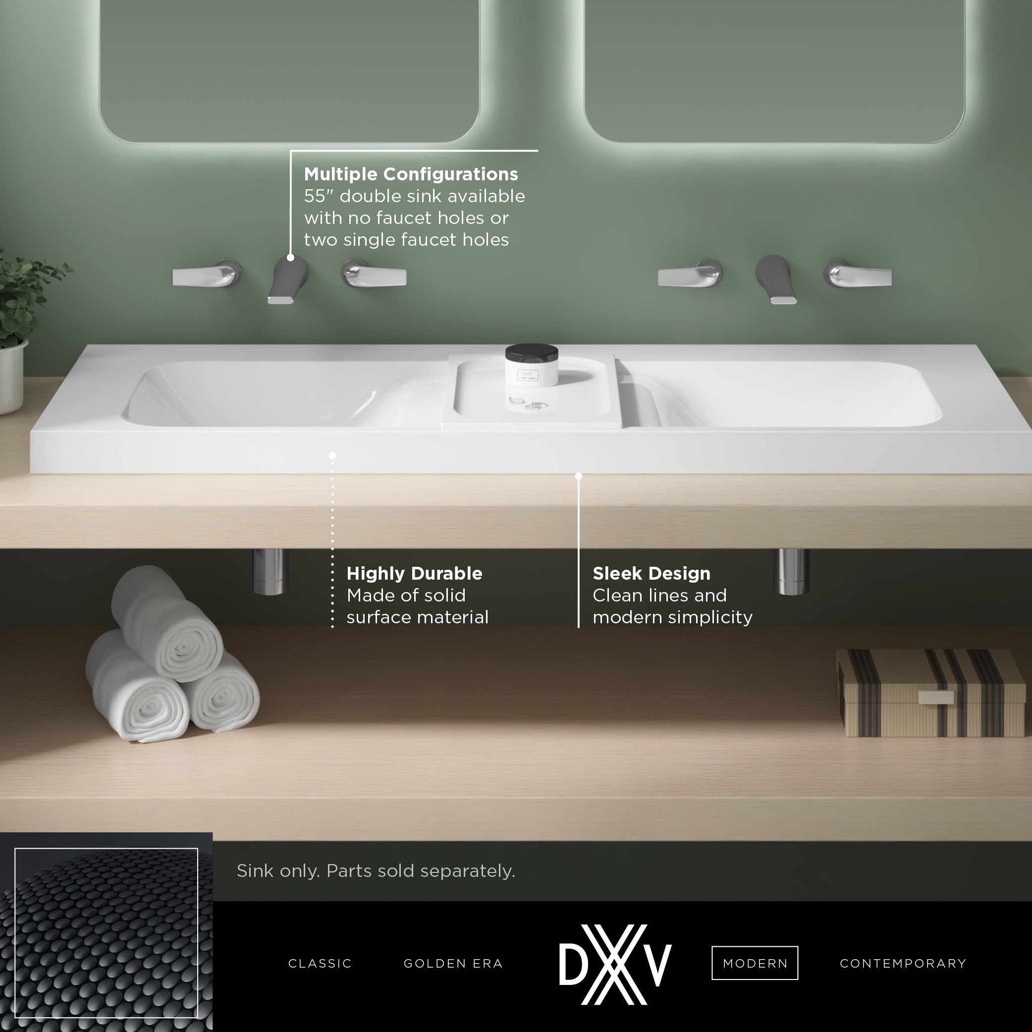 DXV Modulus® Above Counter Sink, No Hole
