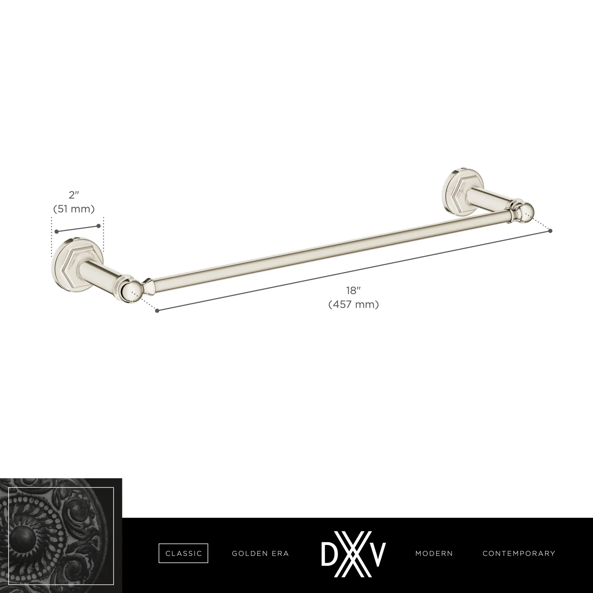 Oak Hill® 18 in. Towel Rack