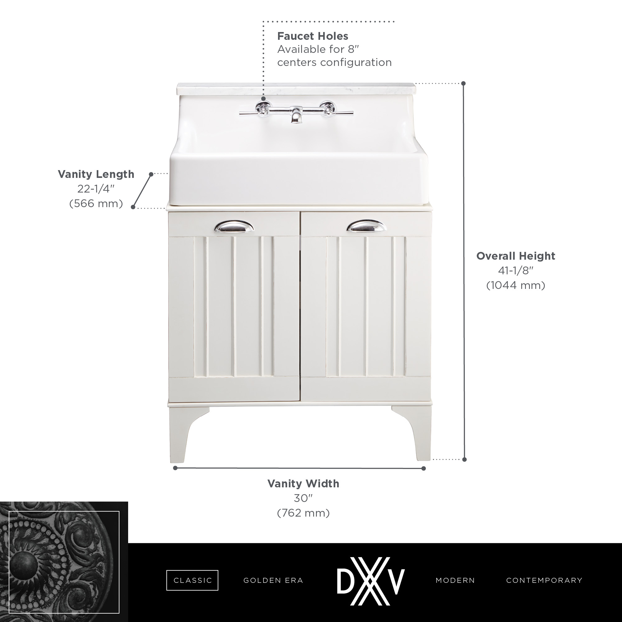 Oak Hill® 30 in. Single Vanity