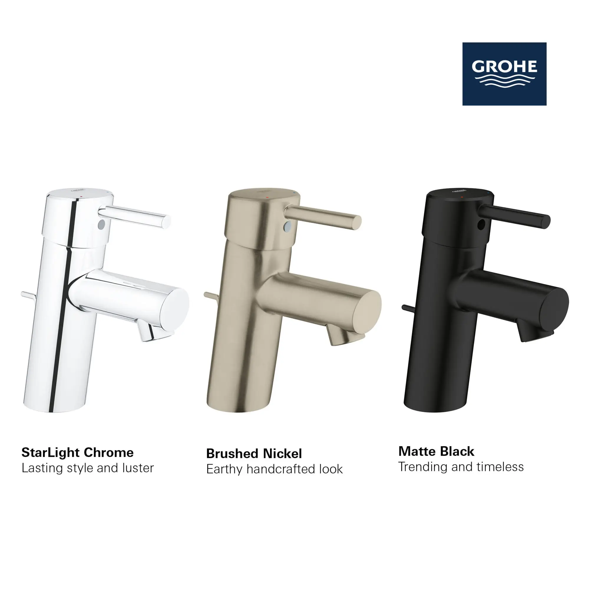 Single Hole Single-Handle S-Size Bathroom Faucet 4.5 L/min (1.2 gpm)
