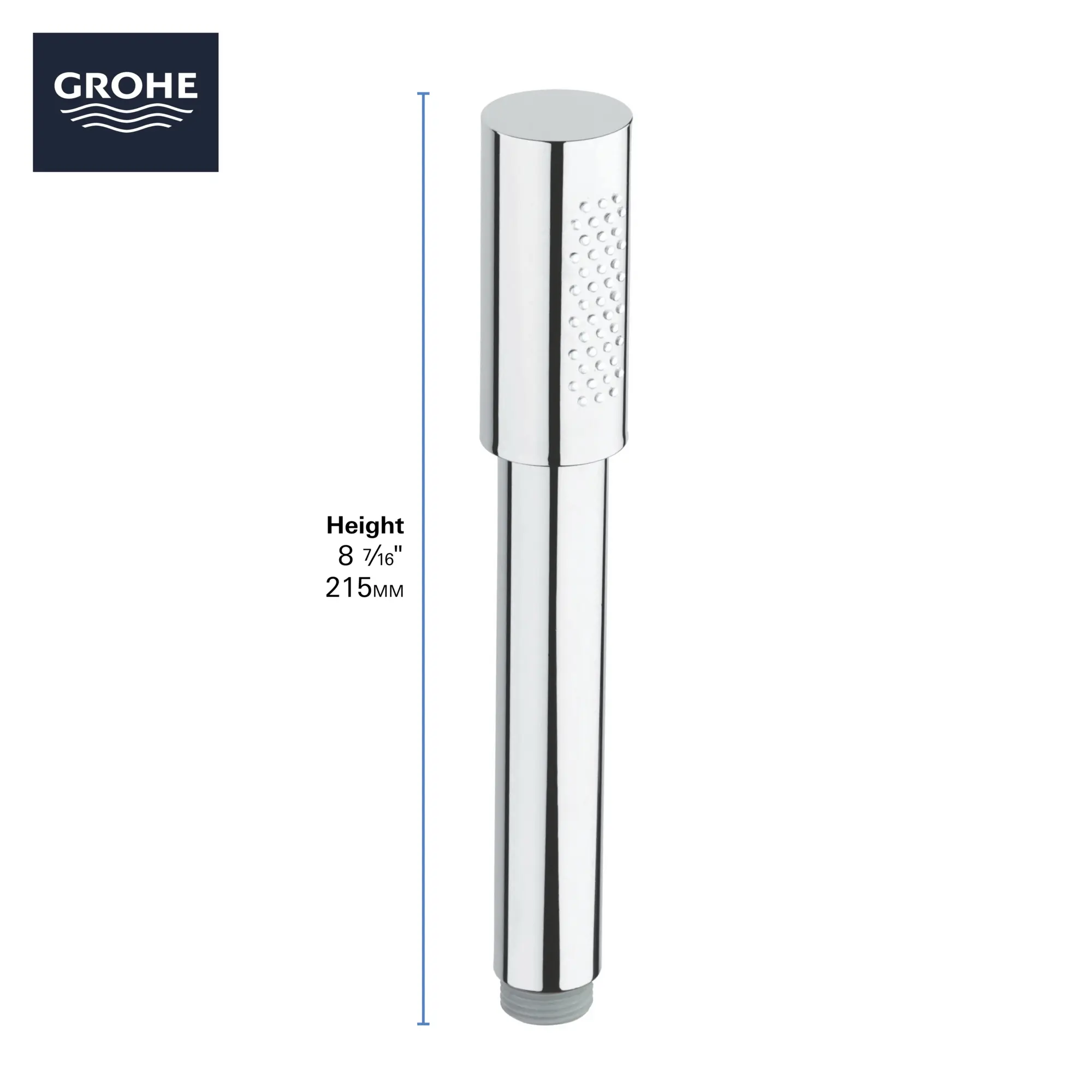 Stick Hand Shower - 1 Spray, 9.5 L/min (2.5 gpm)