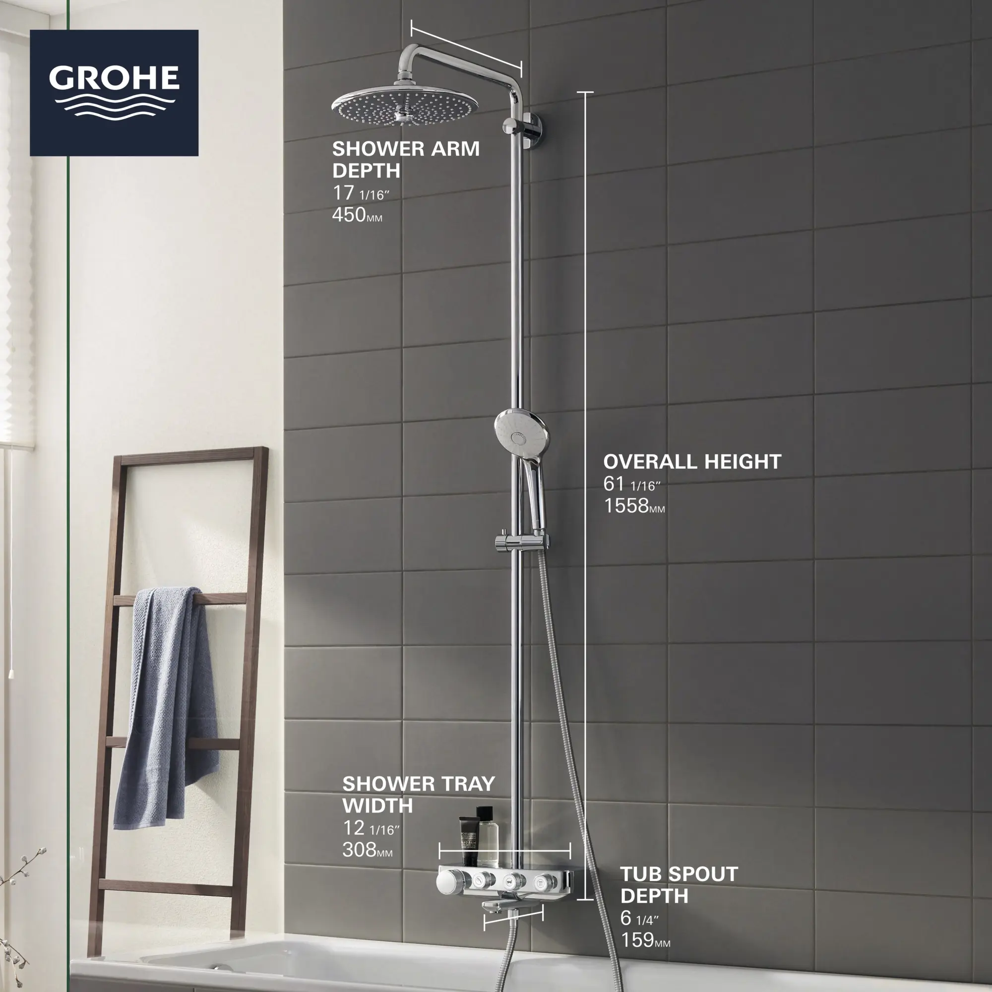 Thermostatic Tub/Shower System