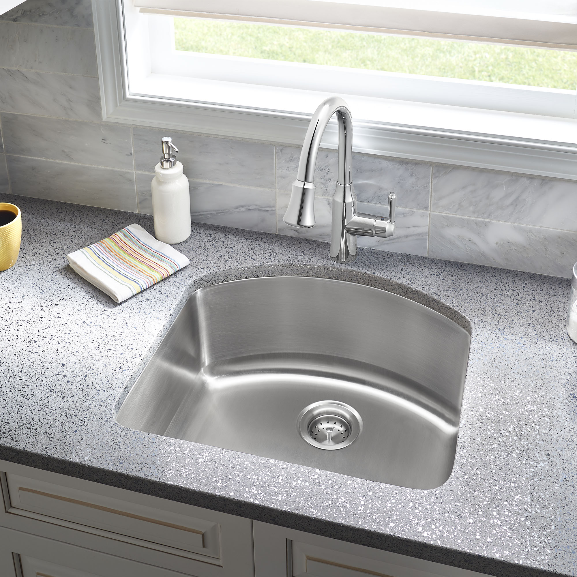 Shop American Standard Danville Stainless Steel Single Bowl Kitchen Sink  Collection at