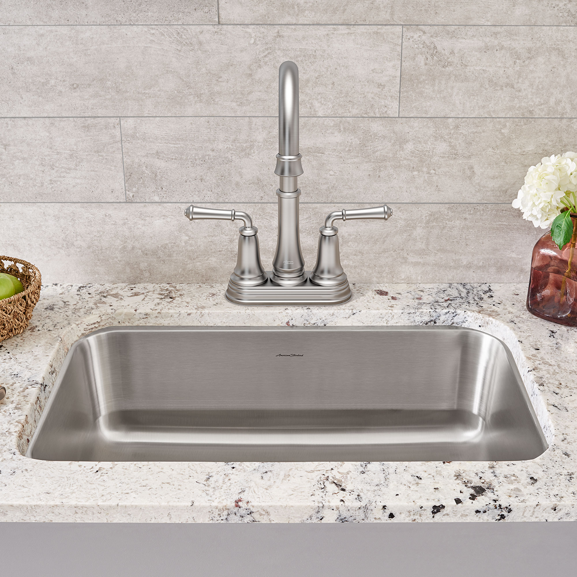 Portsmouth™ 23 x 18-Inch Stainless Steel Undermount Single Bowl Kitchen Sink