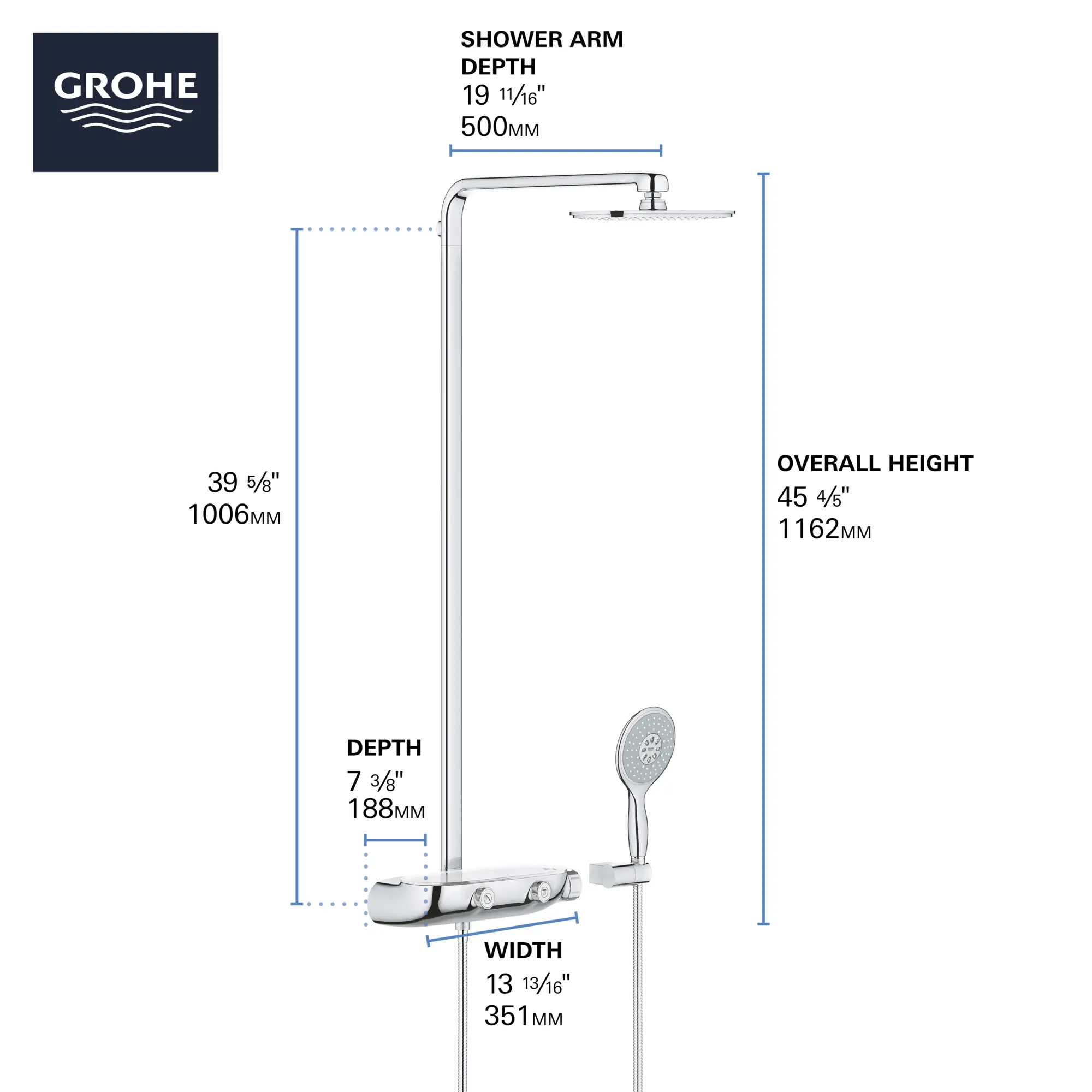 Thermostatic Shower System