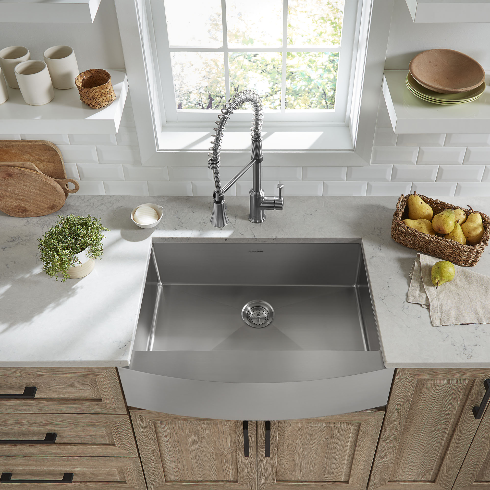 Edgewater® 33 x 22-Inch Stainless Steel 1-Hole Dual Mount Single-Bowl  Kitchen Sink