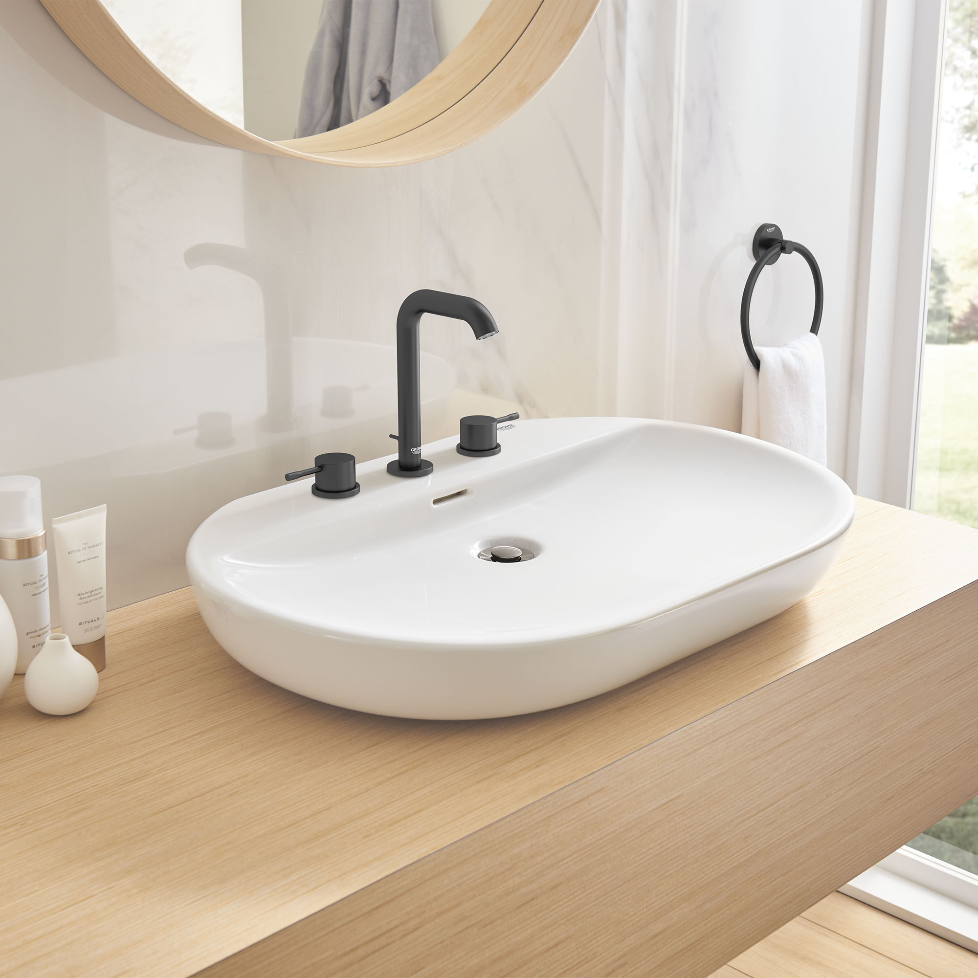 8" Widespread 2-Handle M-Size Bathroom Faucet 4.5 L/min (1.2 gpm)