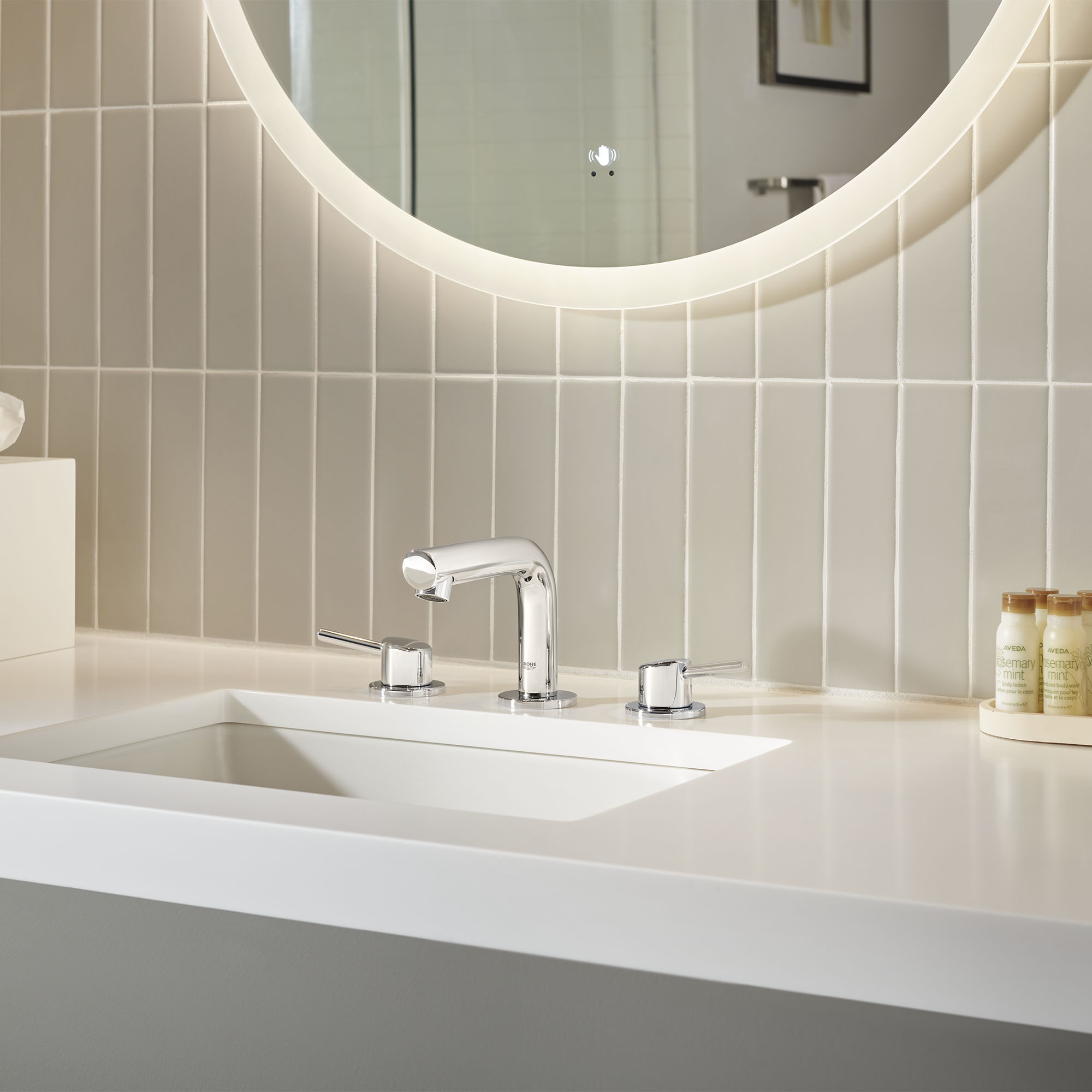 8" Widespread 2-Handle S-Size Bathroom Faucet 4.5 L/min (1.2 GPM)