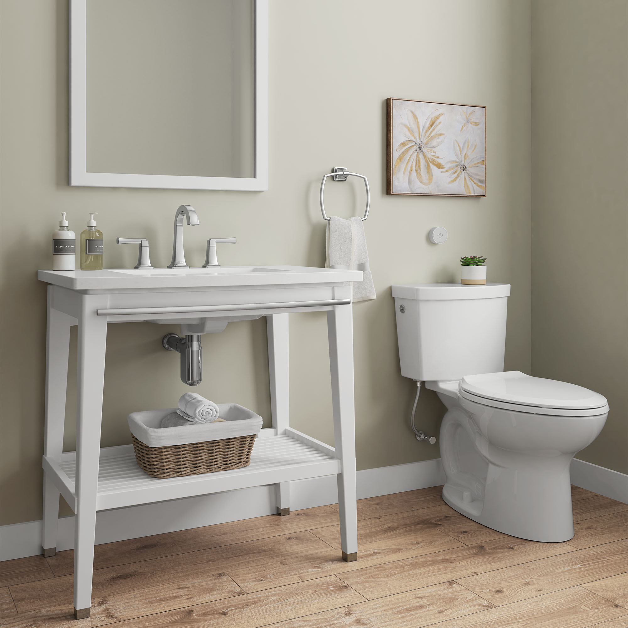 Cadet™ Touchless Chair Height Elongated Toilet Less Seat