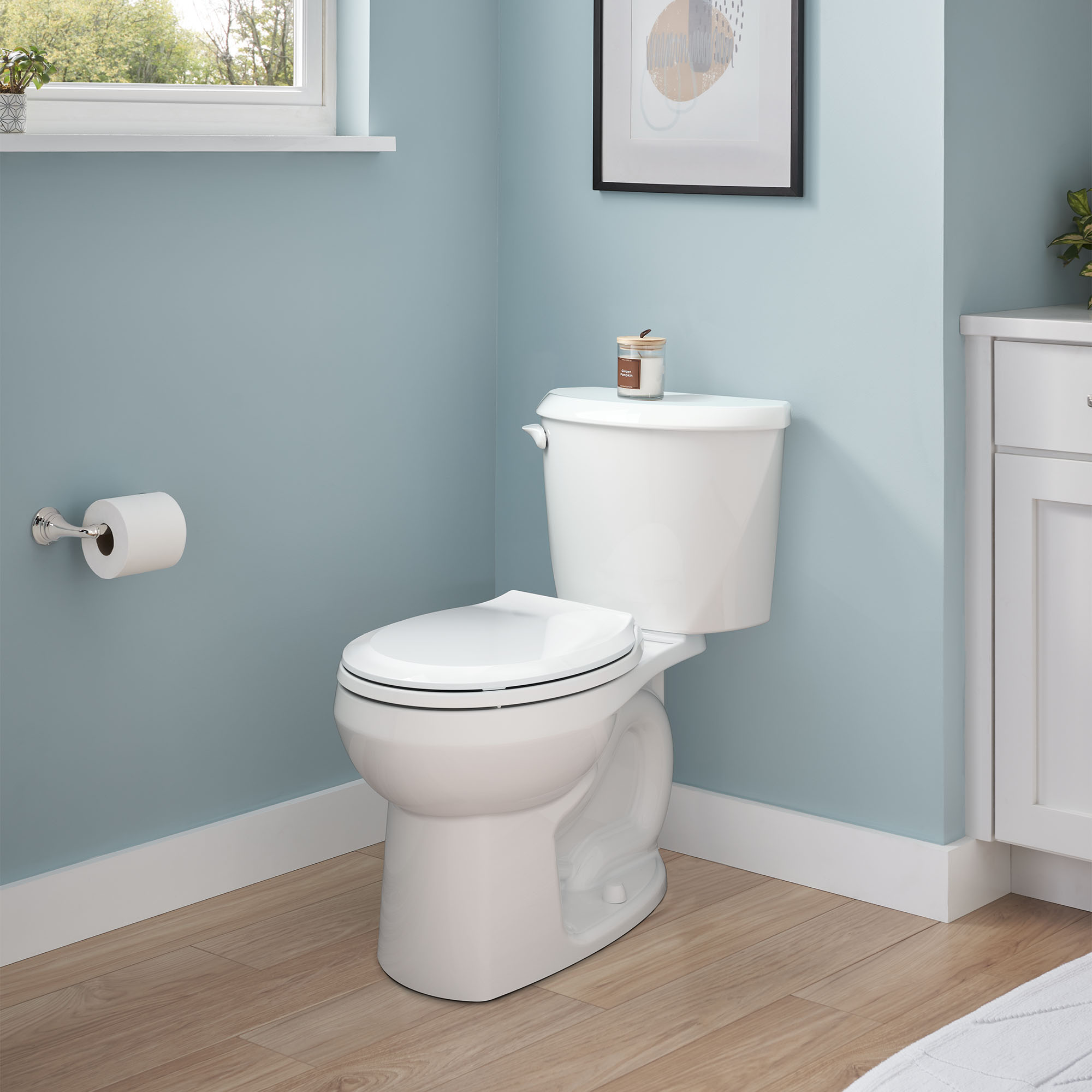 Colony™ Two-Piece 1.28 gpf/4.8 Lpf Standard Height Round Front Toilet Less Seat