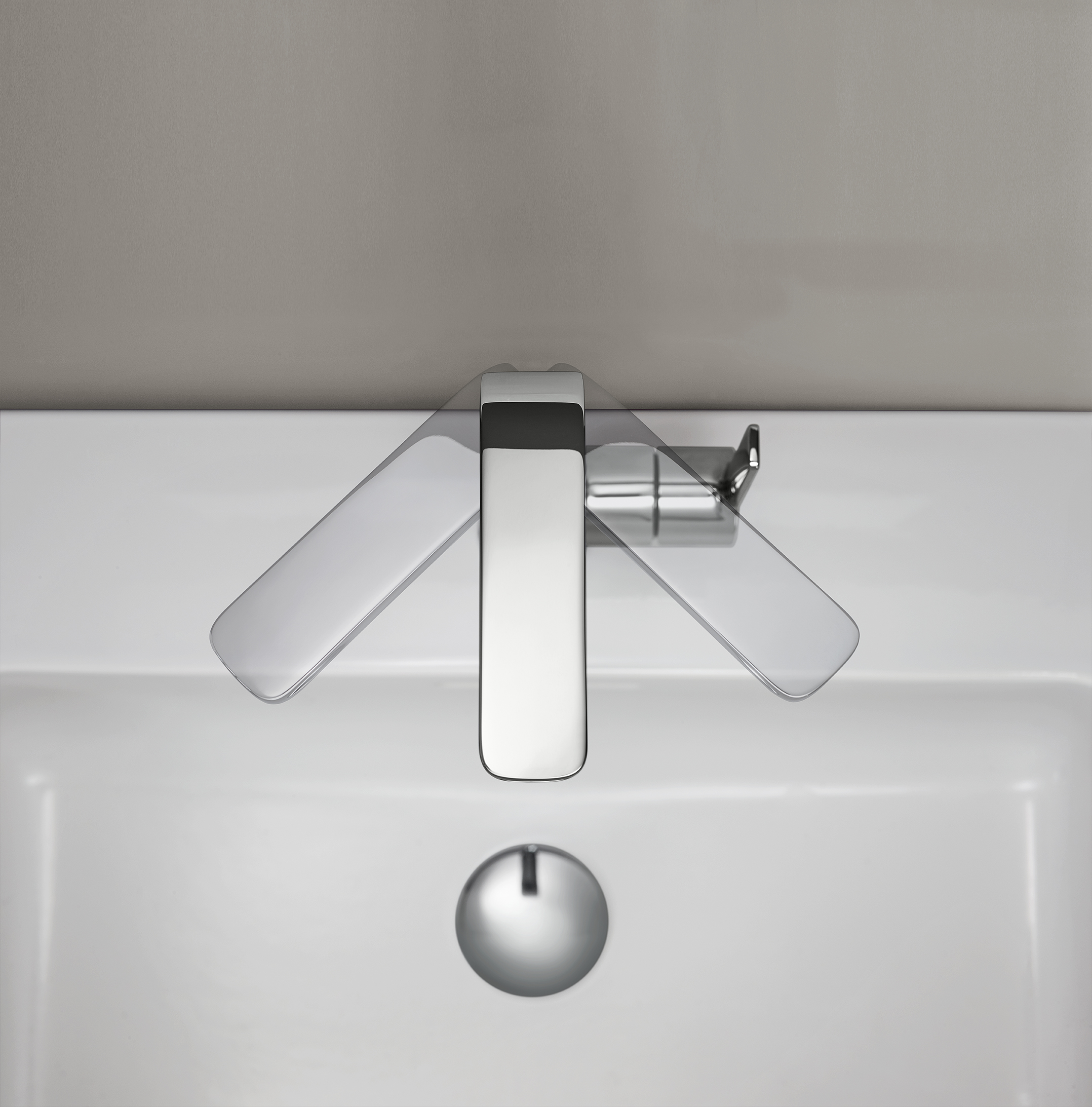 Single Hole Single-Handle L-Size Bathroom Faucet 1.2 GPM