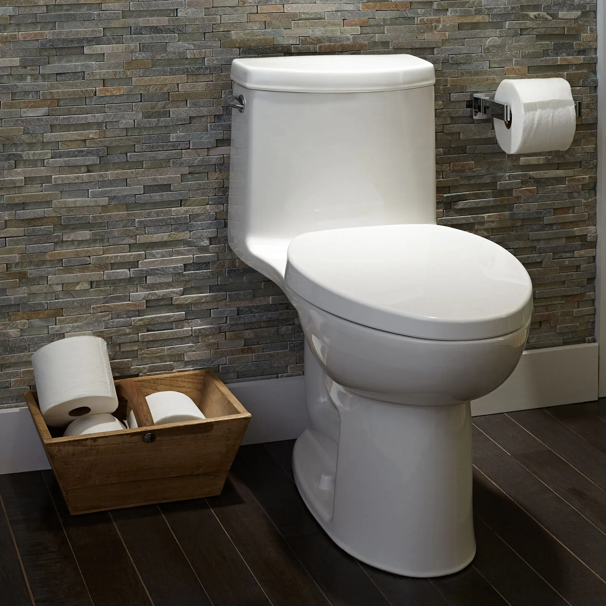 Loft® One-Piece 1.28 gpf/4.8 Lpf Chair Height Elongated Toilet With Seat