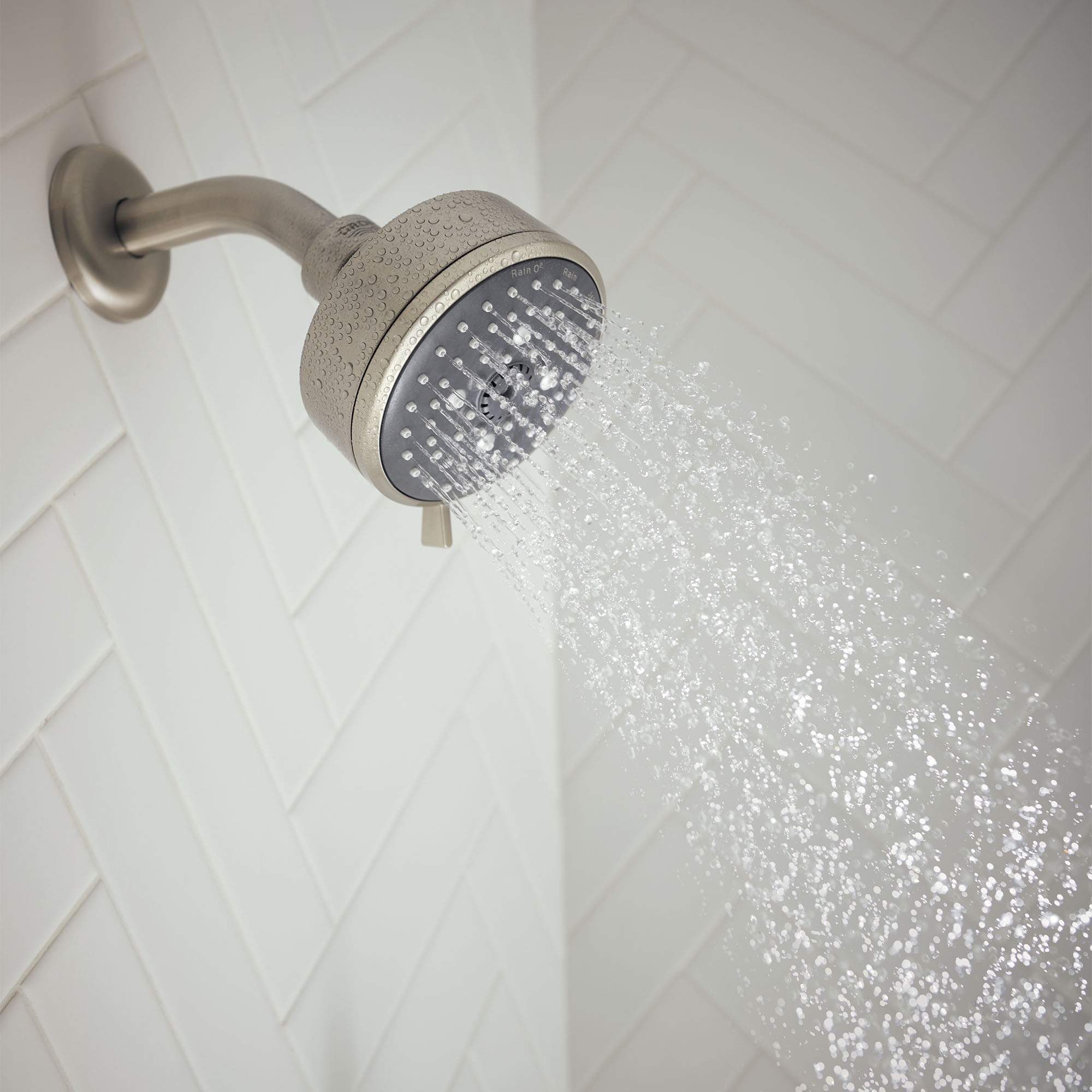 100 Shower Head, 4" - 4 Sprays, 6.6 L/min (1.75 gpm)