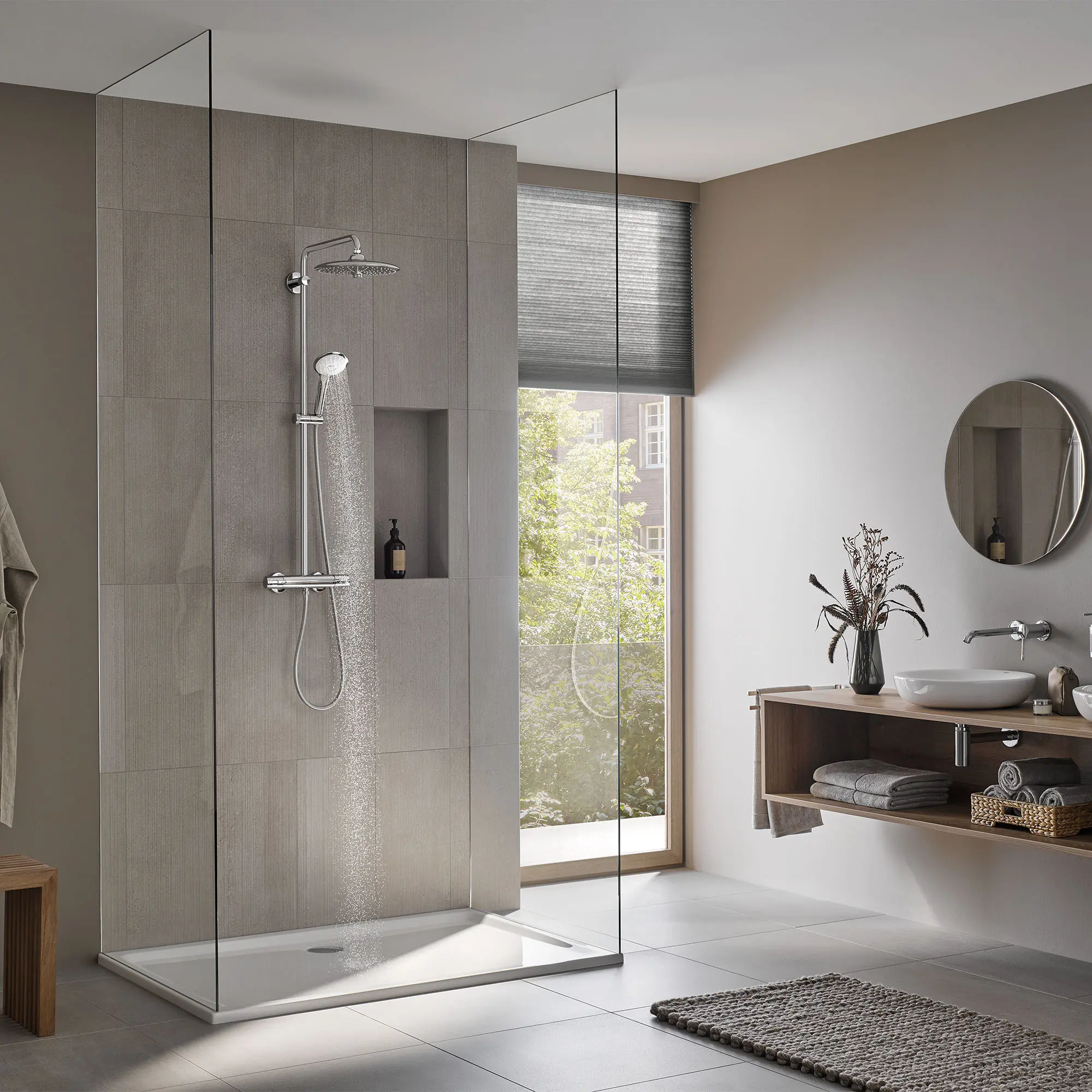 CoolTouch Thermostatic Shower System