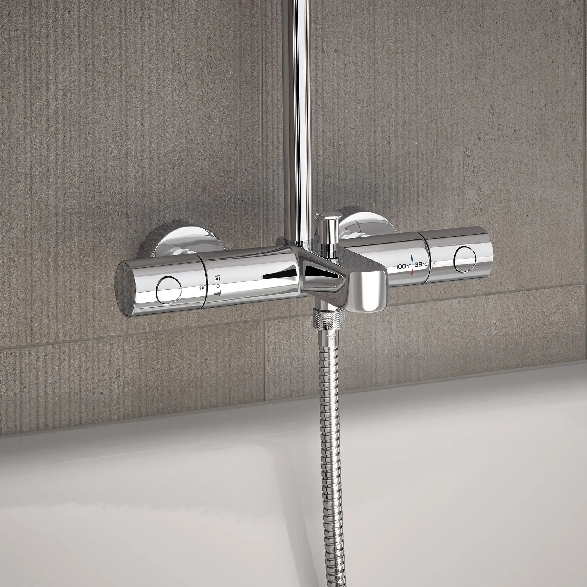 260 Thermostatic Tub/Shower System, 1.75gpm