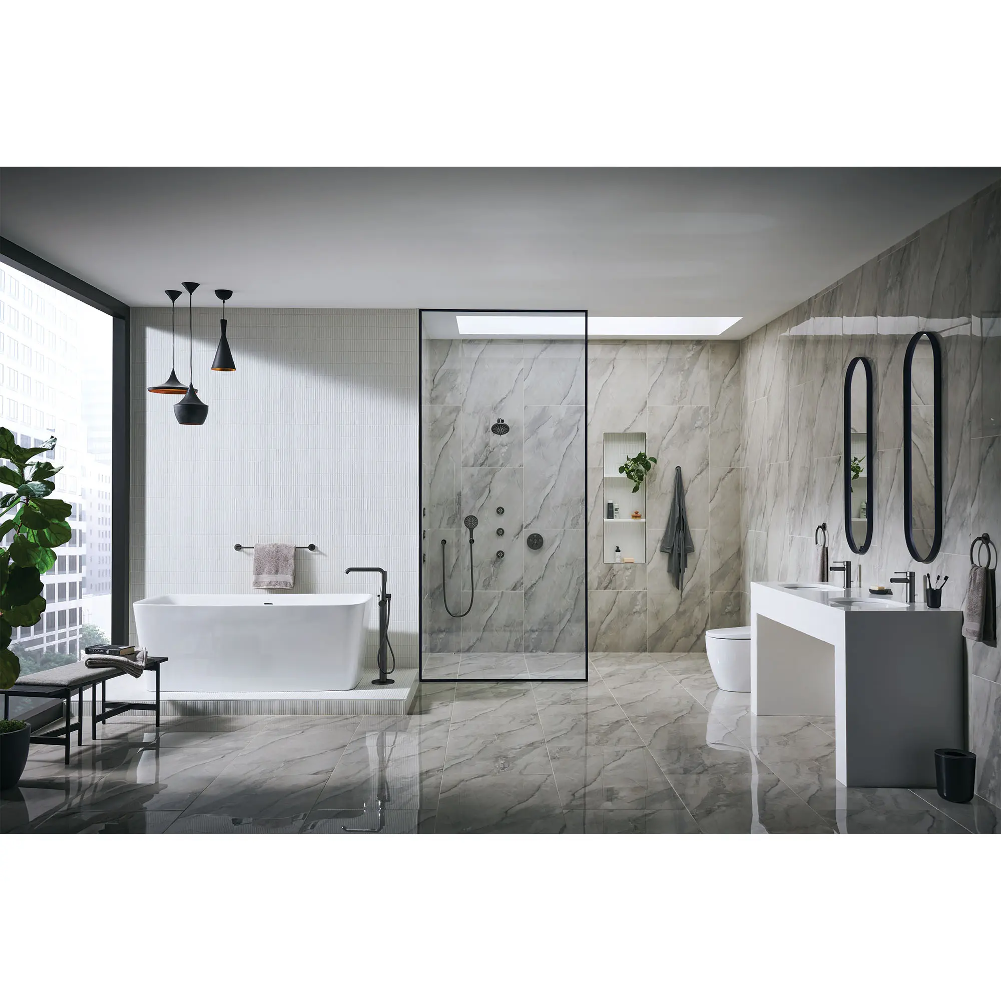 Hand Shower - 3 Sprays, 1.75 GPM (6.6 L/min)
