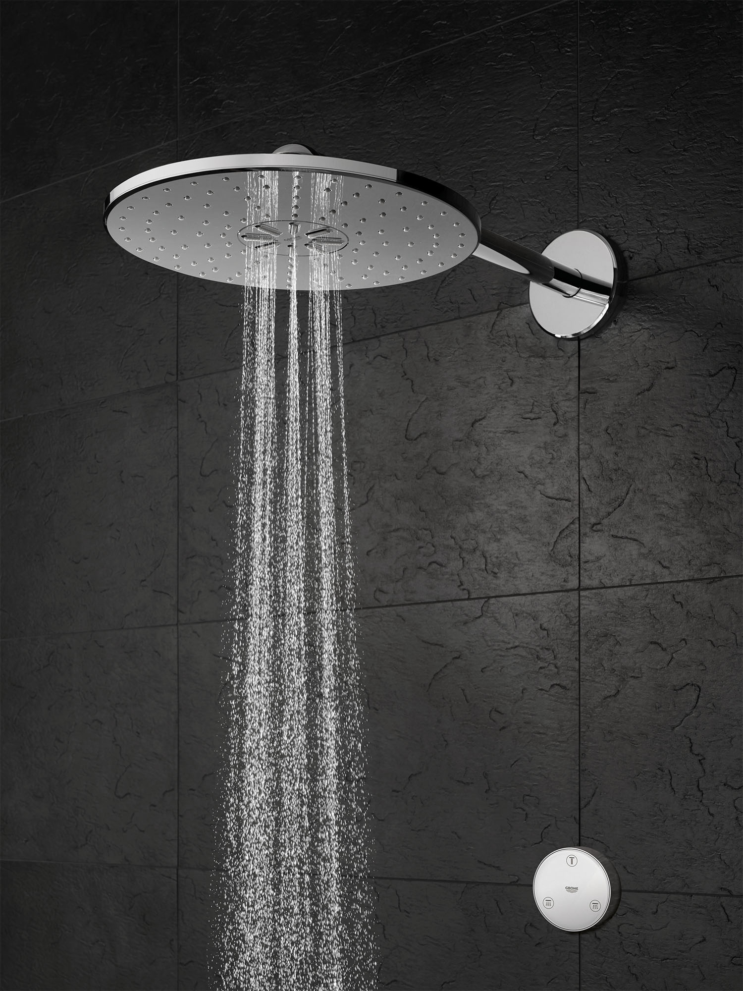 Shower Head with Remote, 12" - 2 Sprays, 1.75 GPM (6.6 L/min)