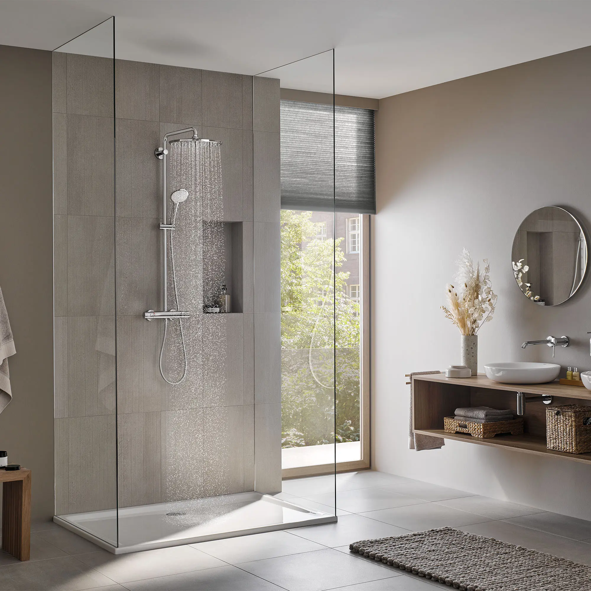 CoolTouch Thermostatic Shower System