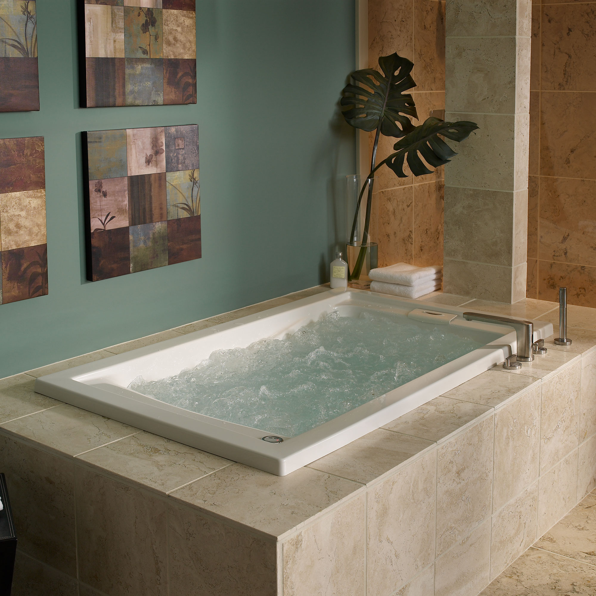 Evolution® 72 x 36-Inch Deep Soak® Bathtub With EverClean® Combination Spa  System
