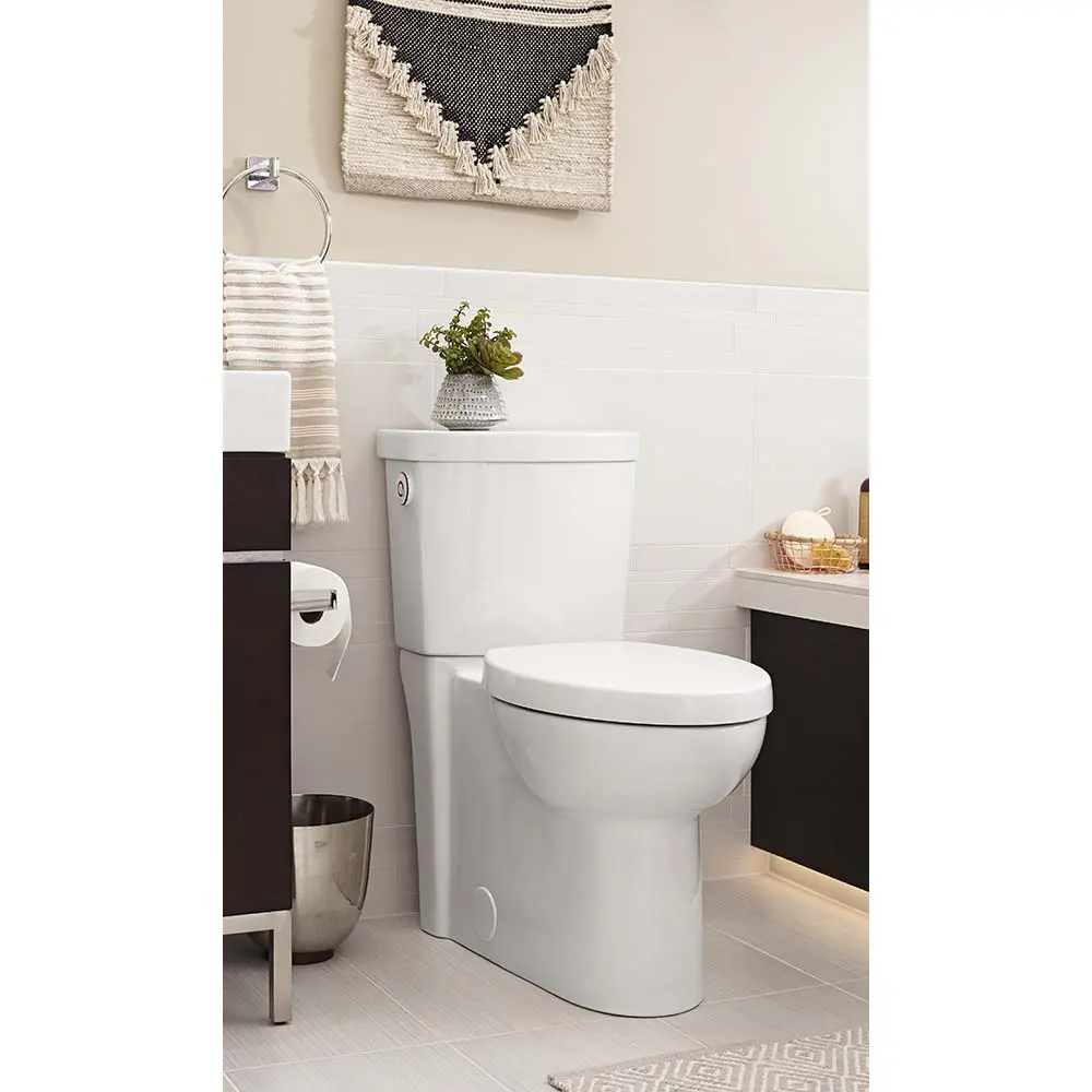 Studio® Activate® Two-Piece Concealed Trapway 1.28 gpf/4.8 Lpf Chair Height Elongated Toilet