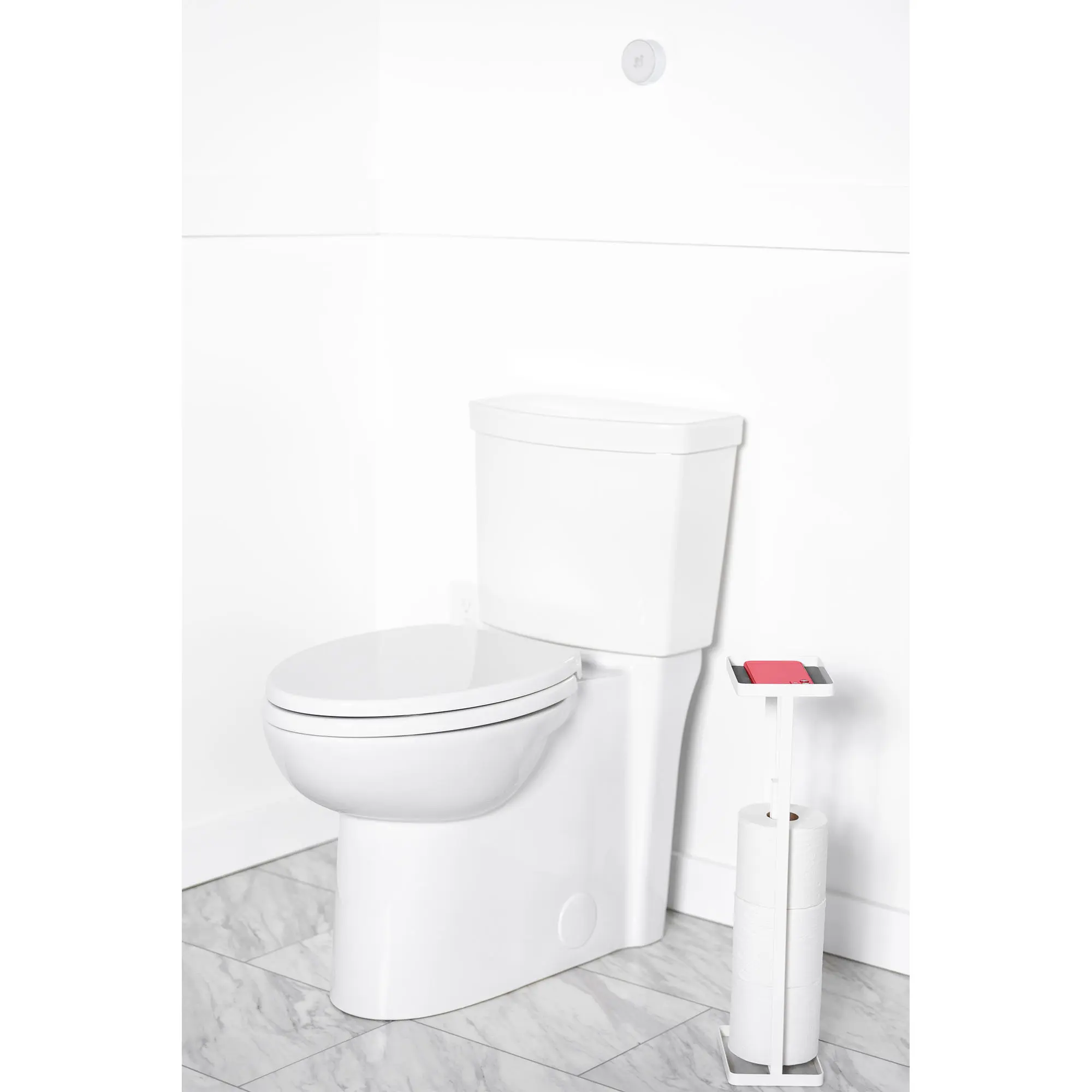 Studio Touchless Skirted Two-Piece 1.28 gpf/4.8 Lpf Chair Height Elongated Toilet with Seat