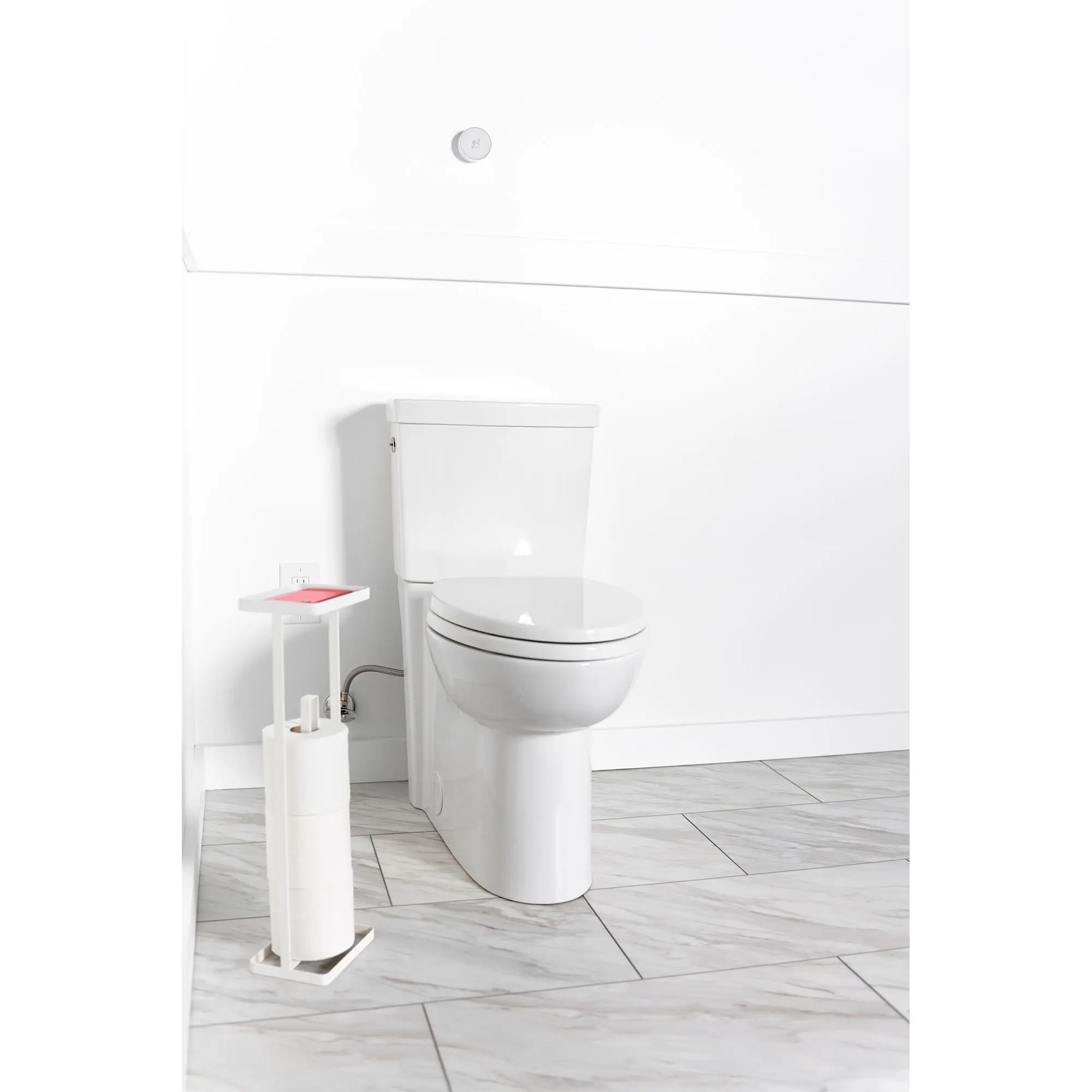 Studio Touchless Skirted Two-Piece 1.28 gpf/4.8 Lpf Chair Height Elongated Toilet with Seat