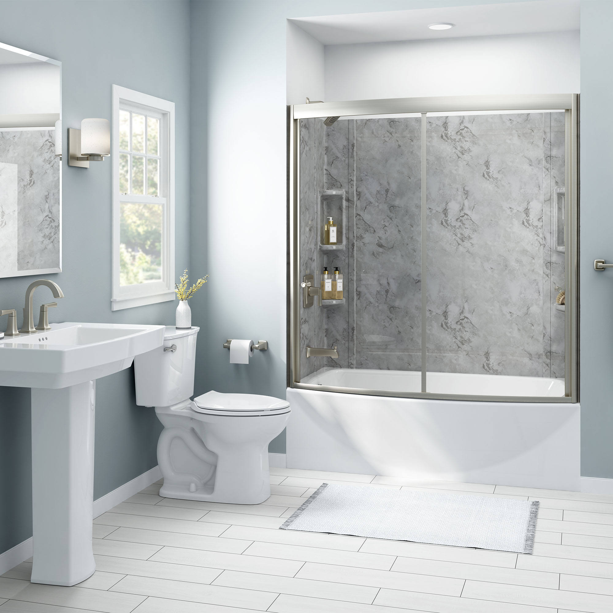 Ovation 60 x 30-Inch Bath Wall Set | LIXIL Pro