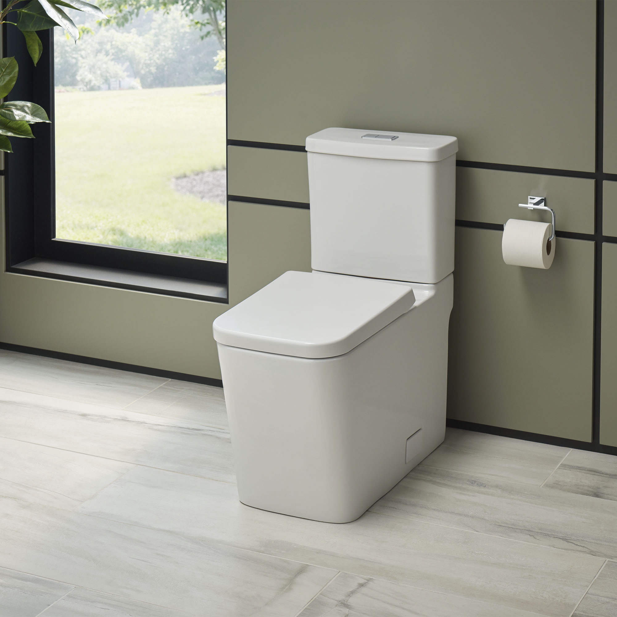 Right Height Elongated Toilet Bowl with Seat