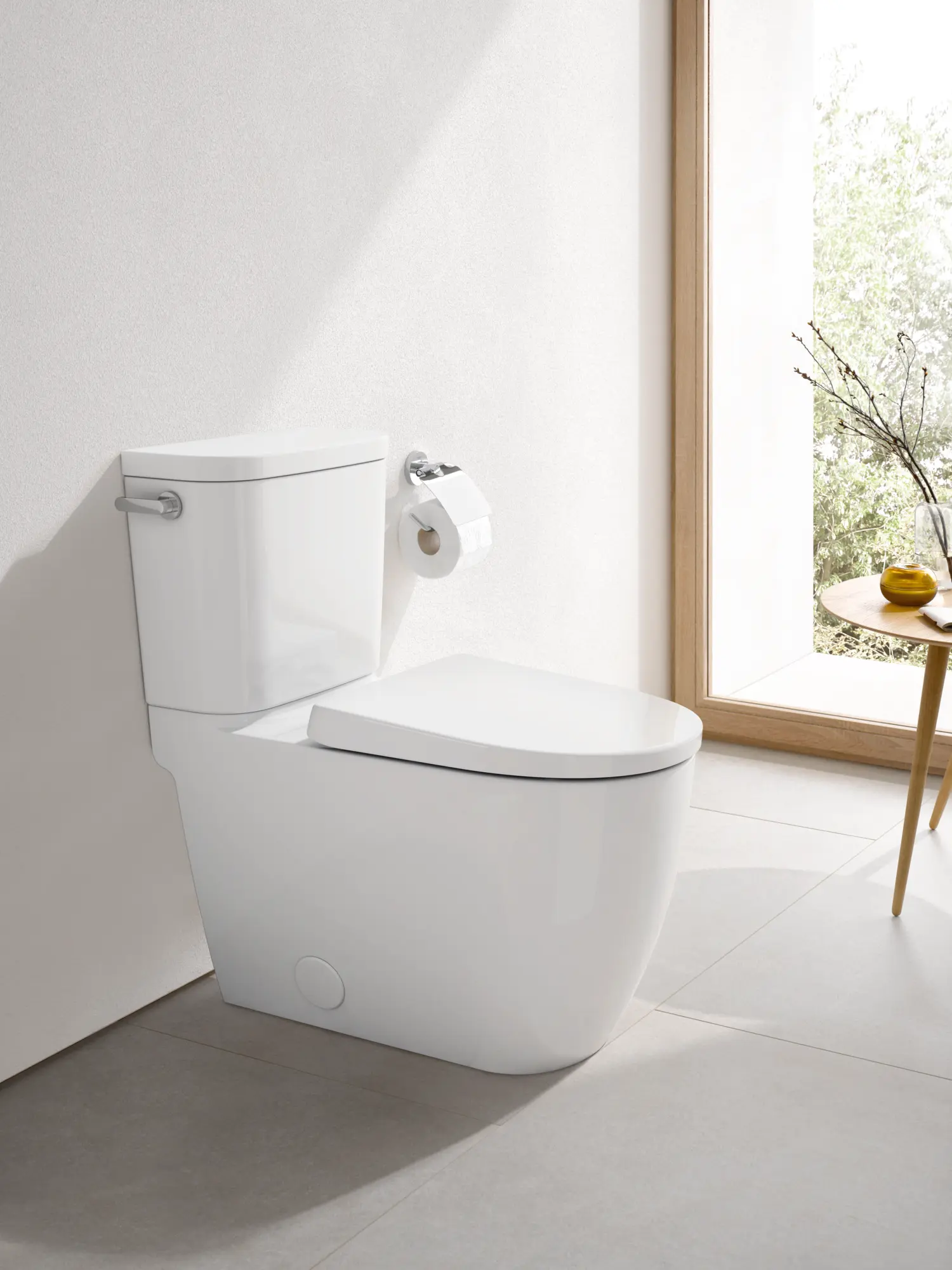 2-piece 4.8 Lpf (1.28 gpf) Right Height Elongated Toilet