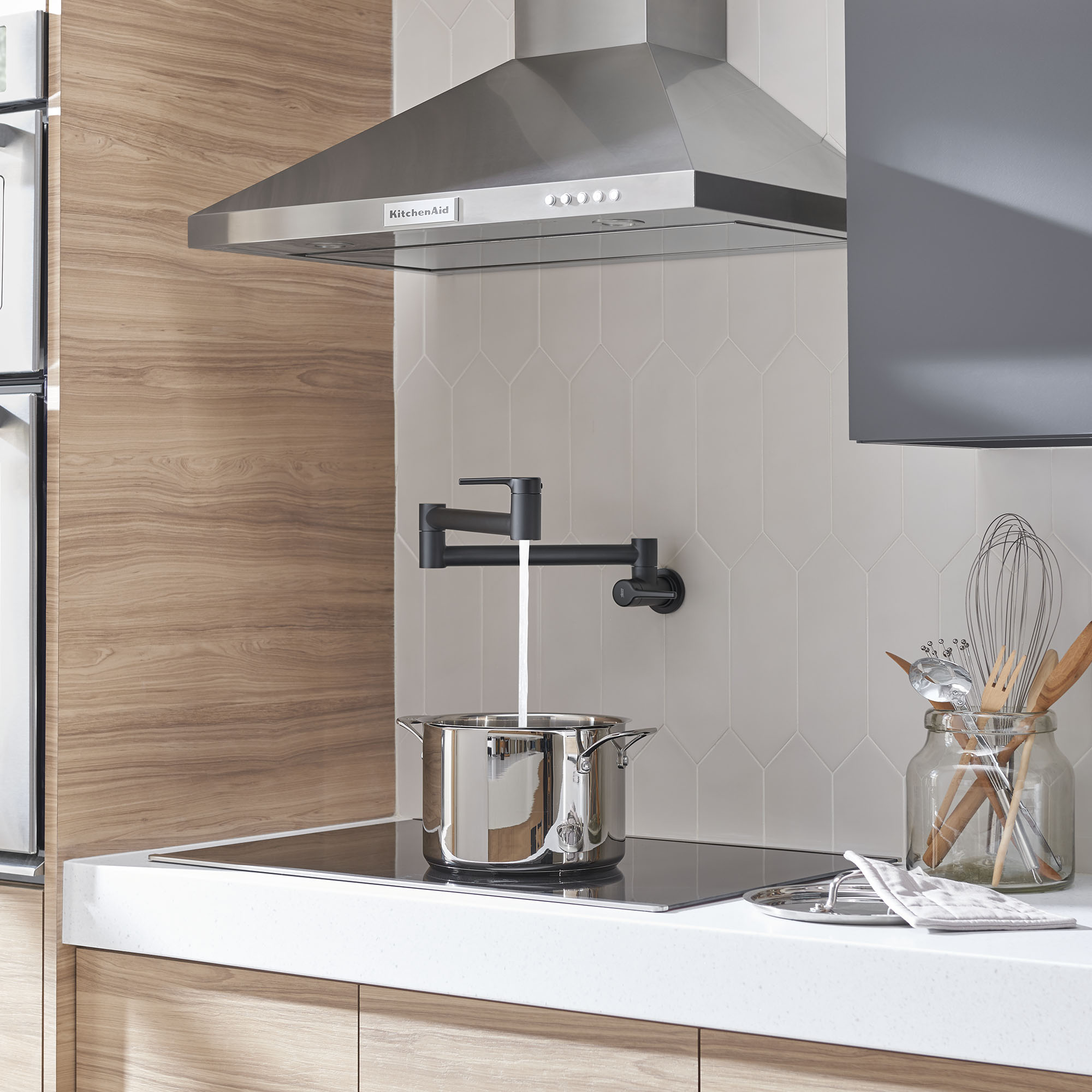 Studio™ S Wall-Mount Pot Filler Kitchen Faucet