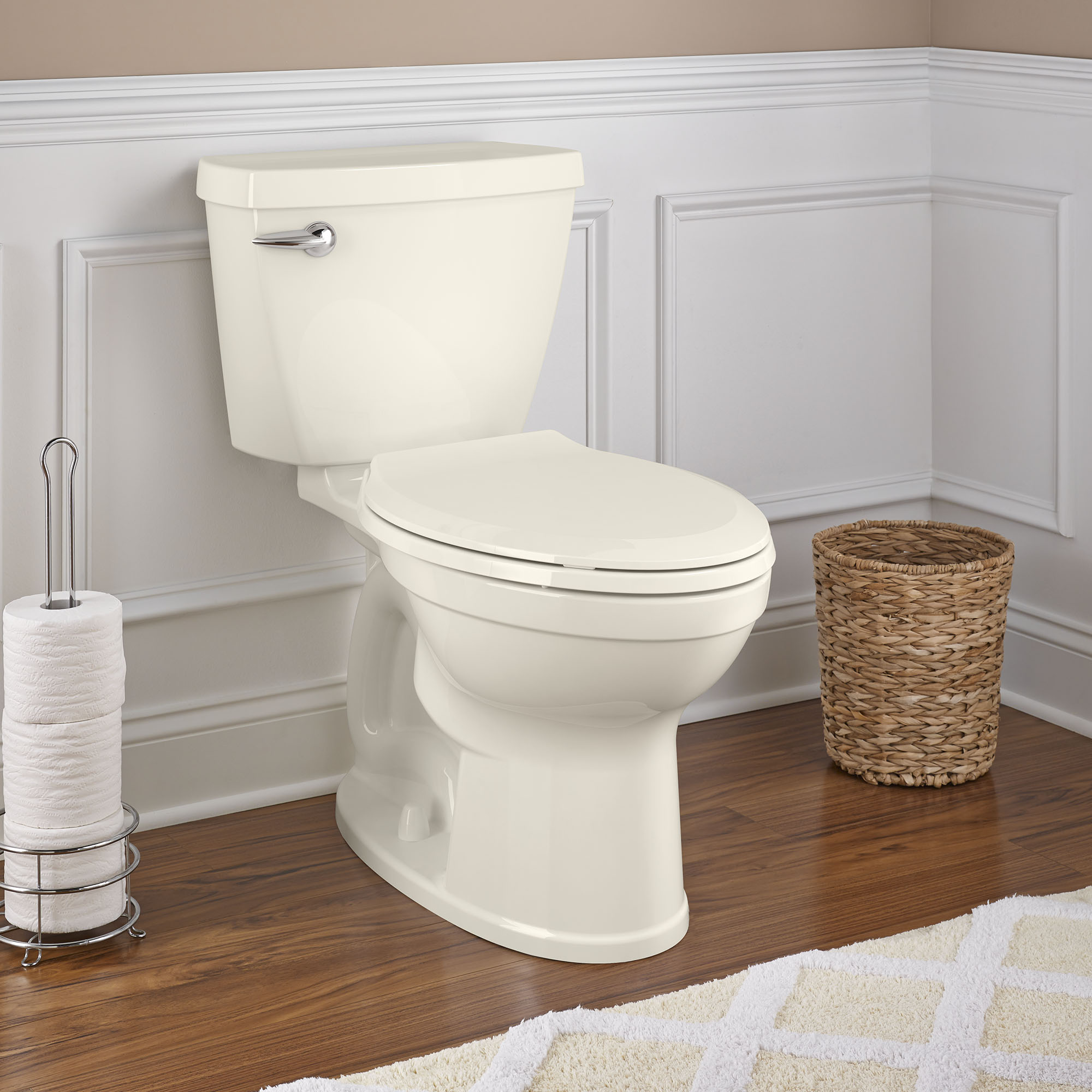 Titan 1.6 GPF/6.0 LPF Left Trip Lever Chair Height ElongatedFront