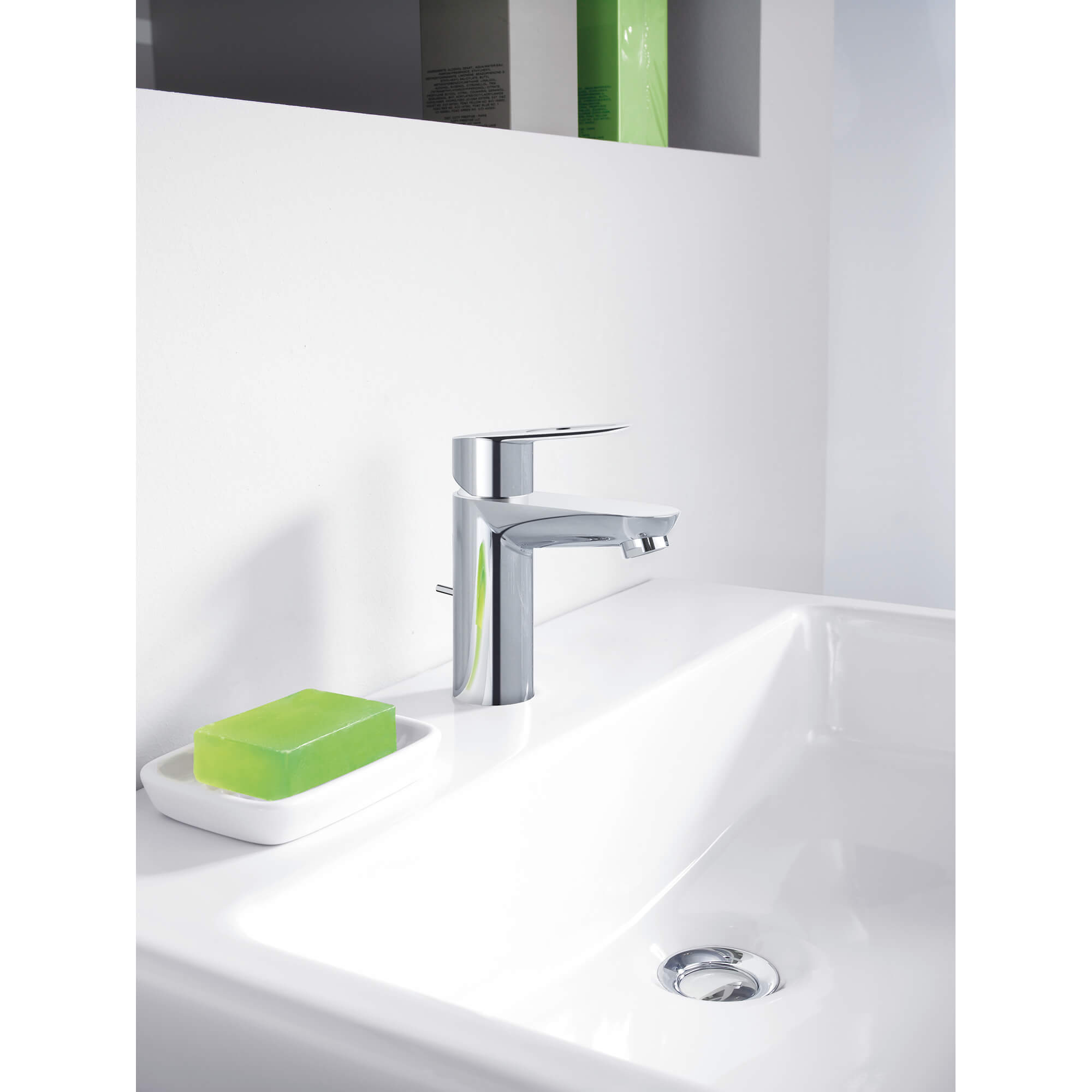Single Hole Single-Handle S-Size Bathroom Faucet 1.5 GPM