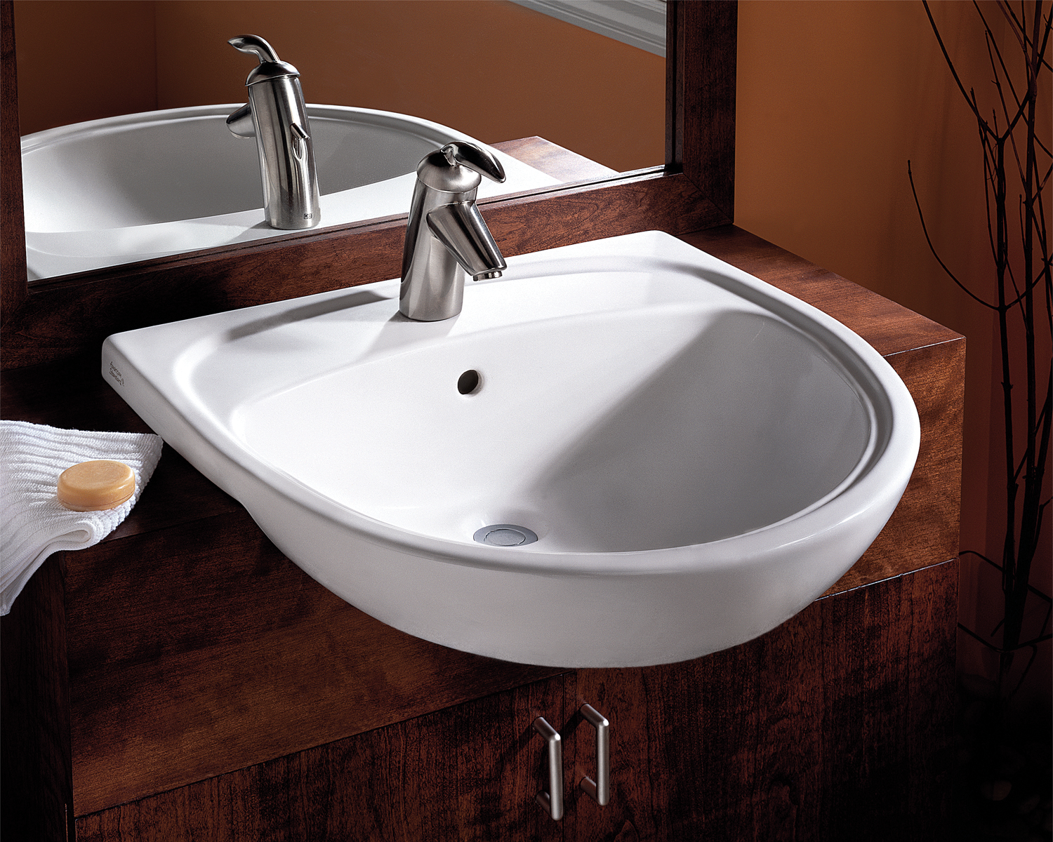 Mezzo™ Semi-Countertop Sink With Center Hole Only