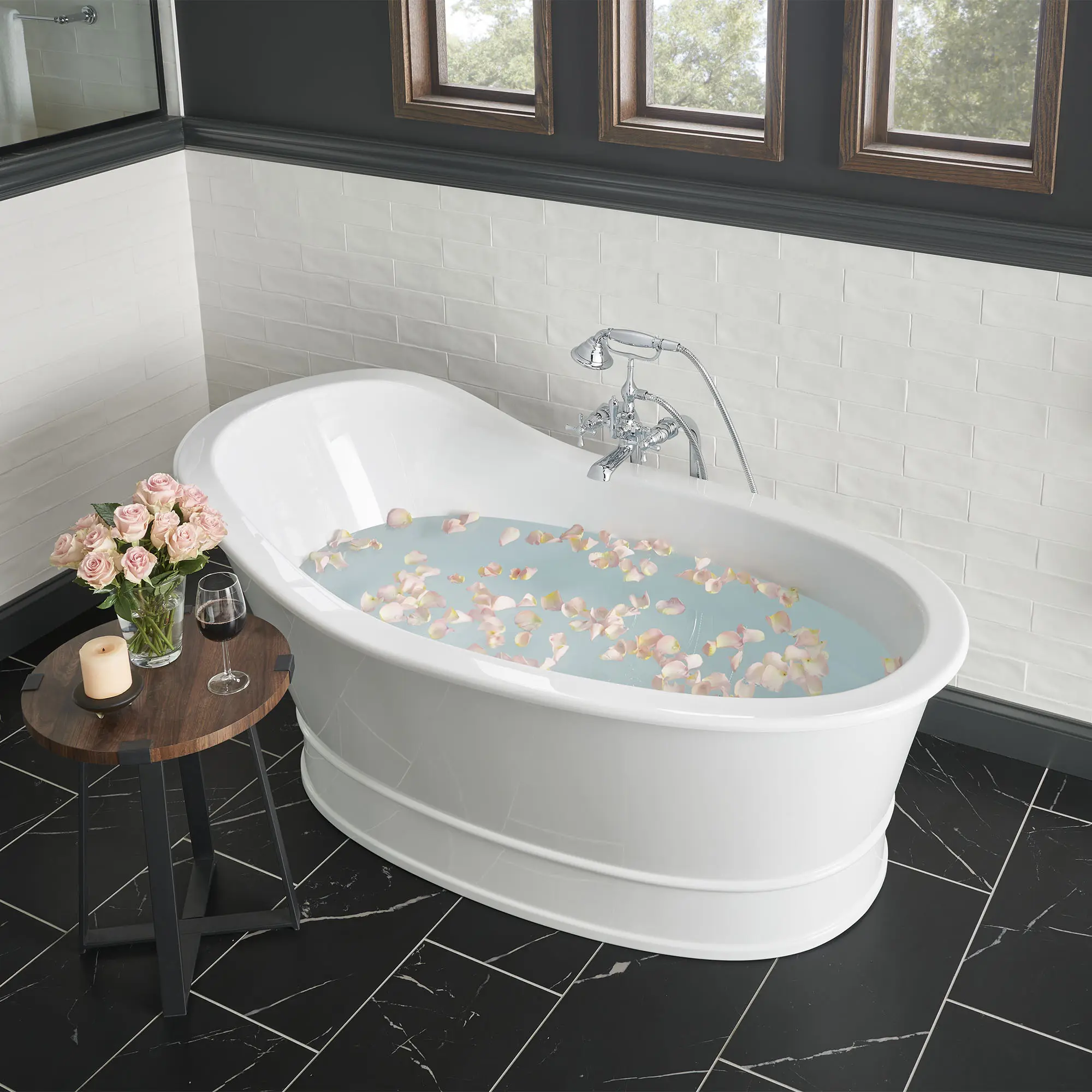 Oak Hill® 66 in. x 36 in. Freestanding Bathtub