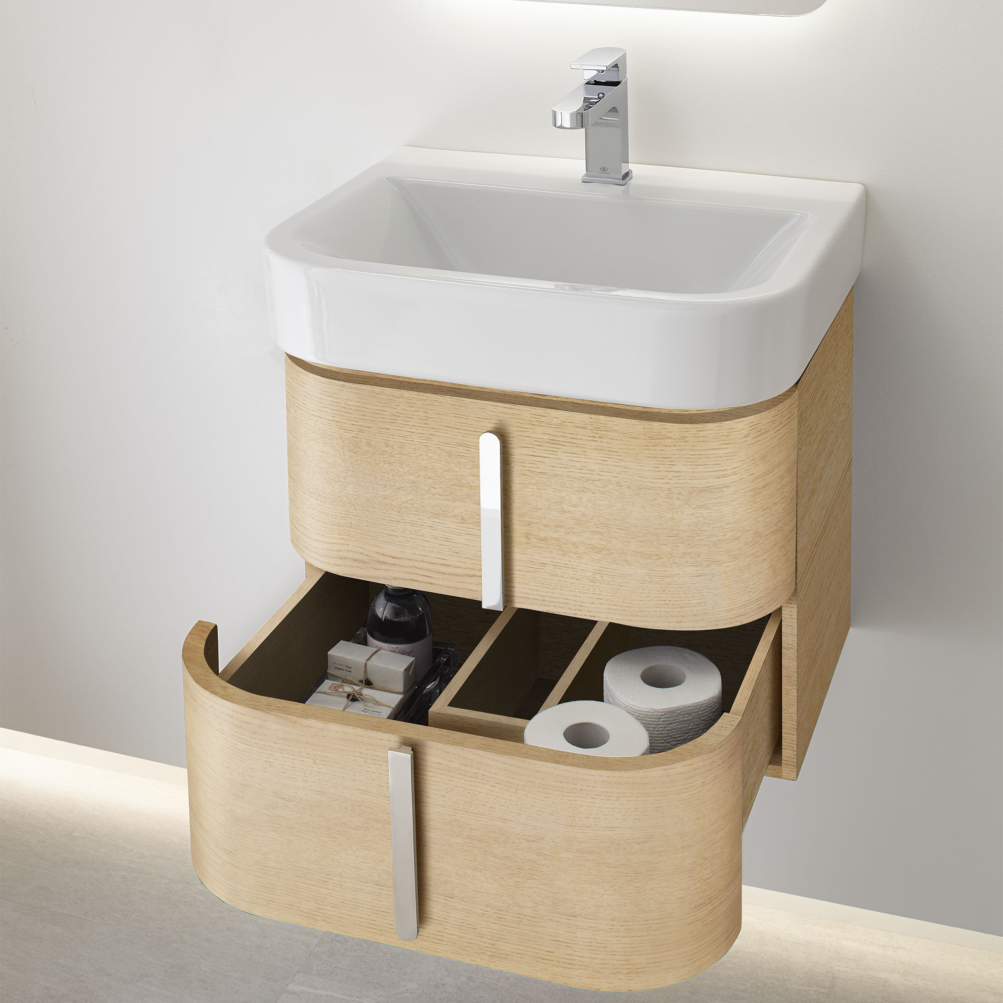 Meuble-lavabo murale de 22 po Equility