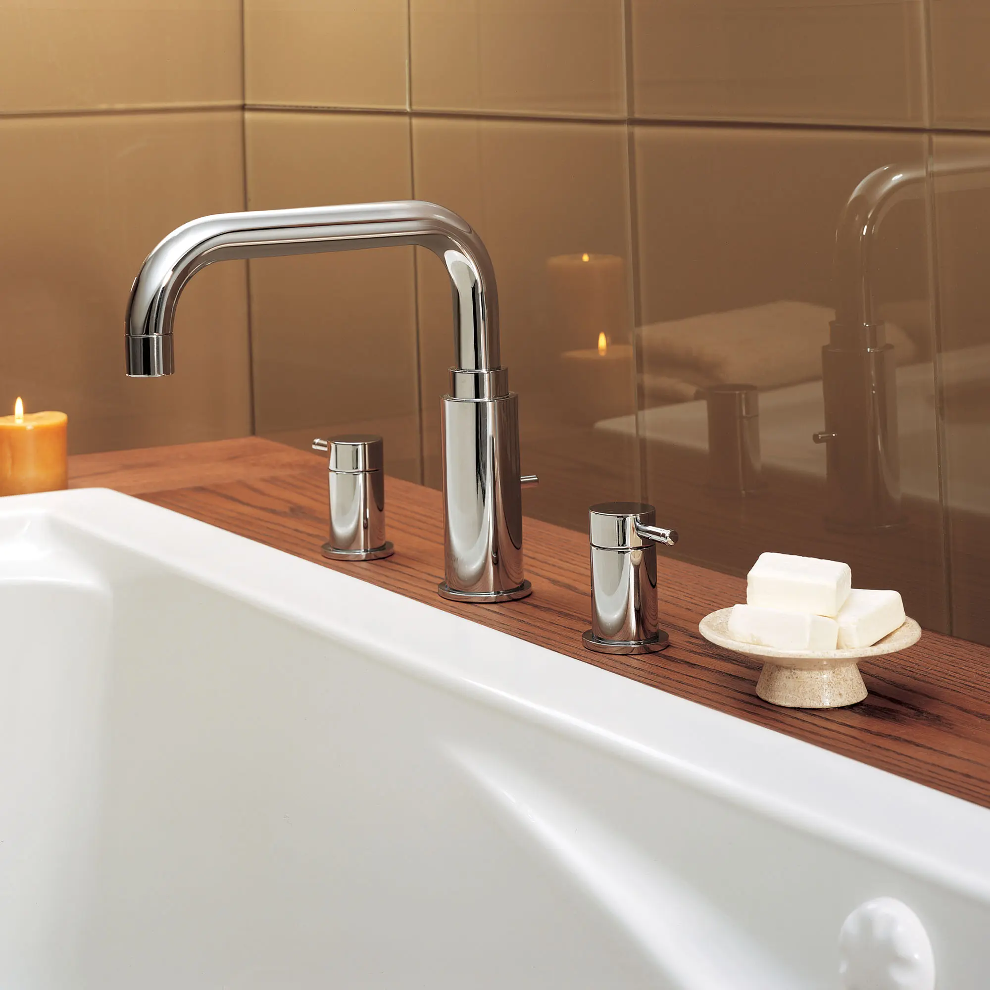 Serin® Bathtub Faucet With Lever Handles for Flash® Rough-In Valve